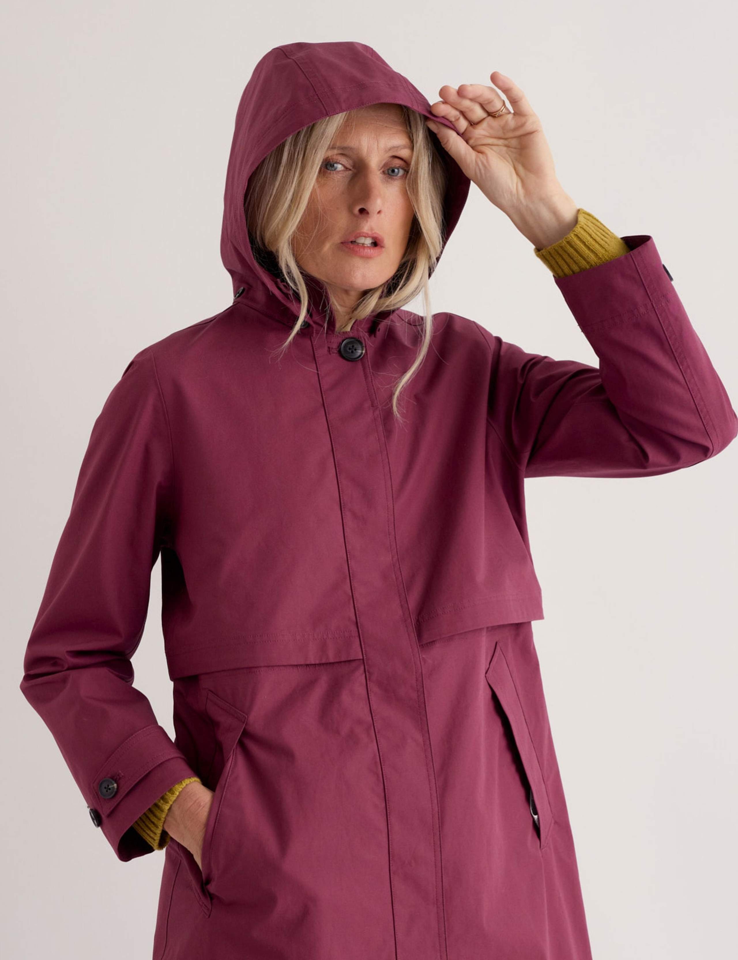 Pure Cotton Waterproof Relaxed Trench Coat 5 of 5