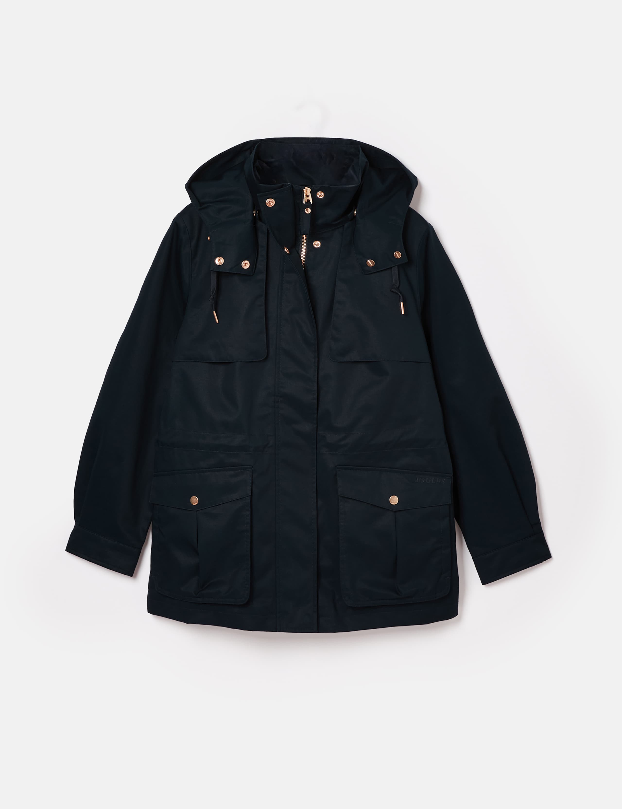 Pure Cotton Waterproof Hooded Raincoat 2 of 7