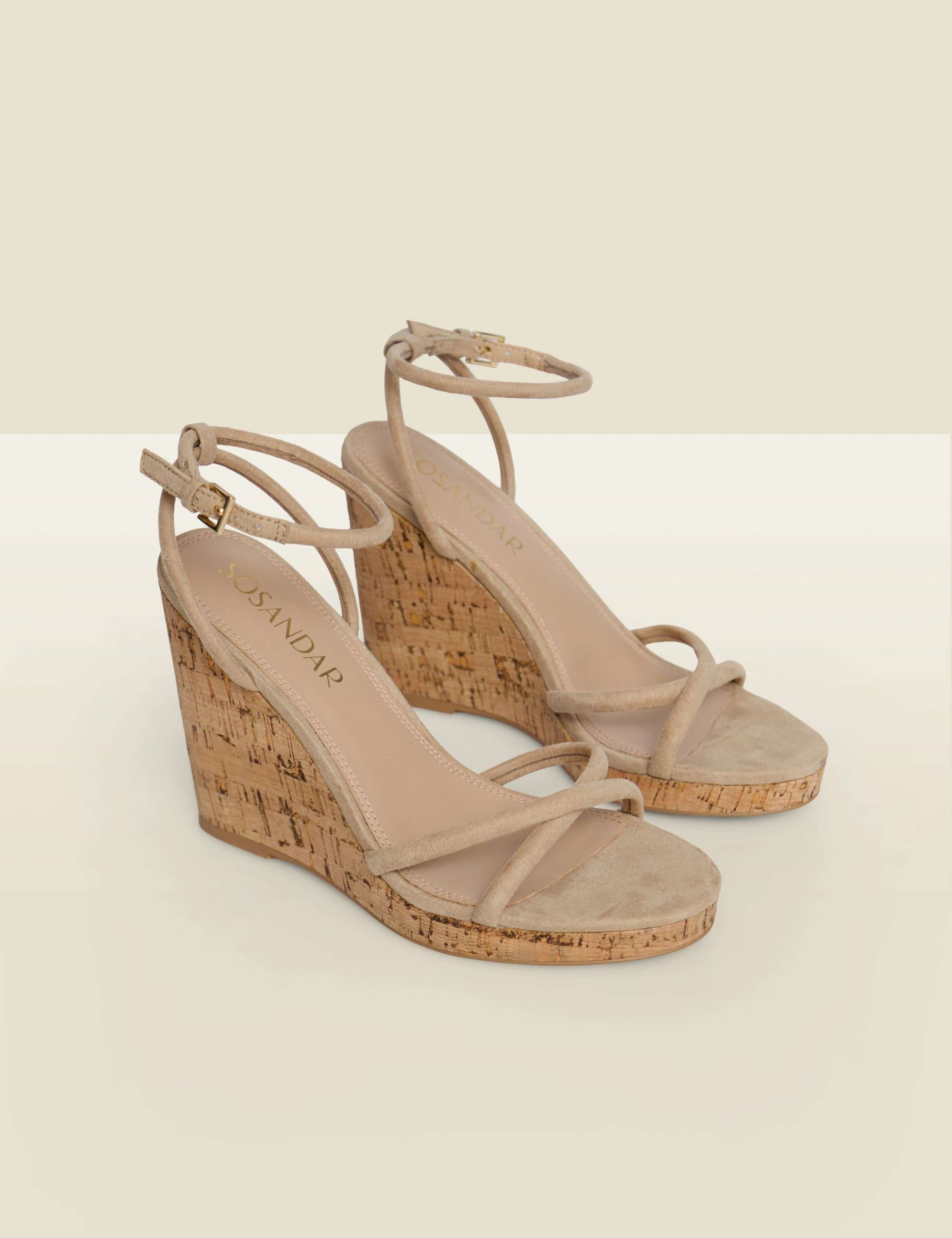 Buckle Strappy Wedge Espadrilles 3 of 4