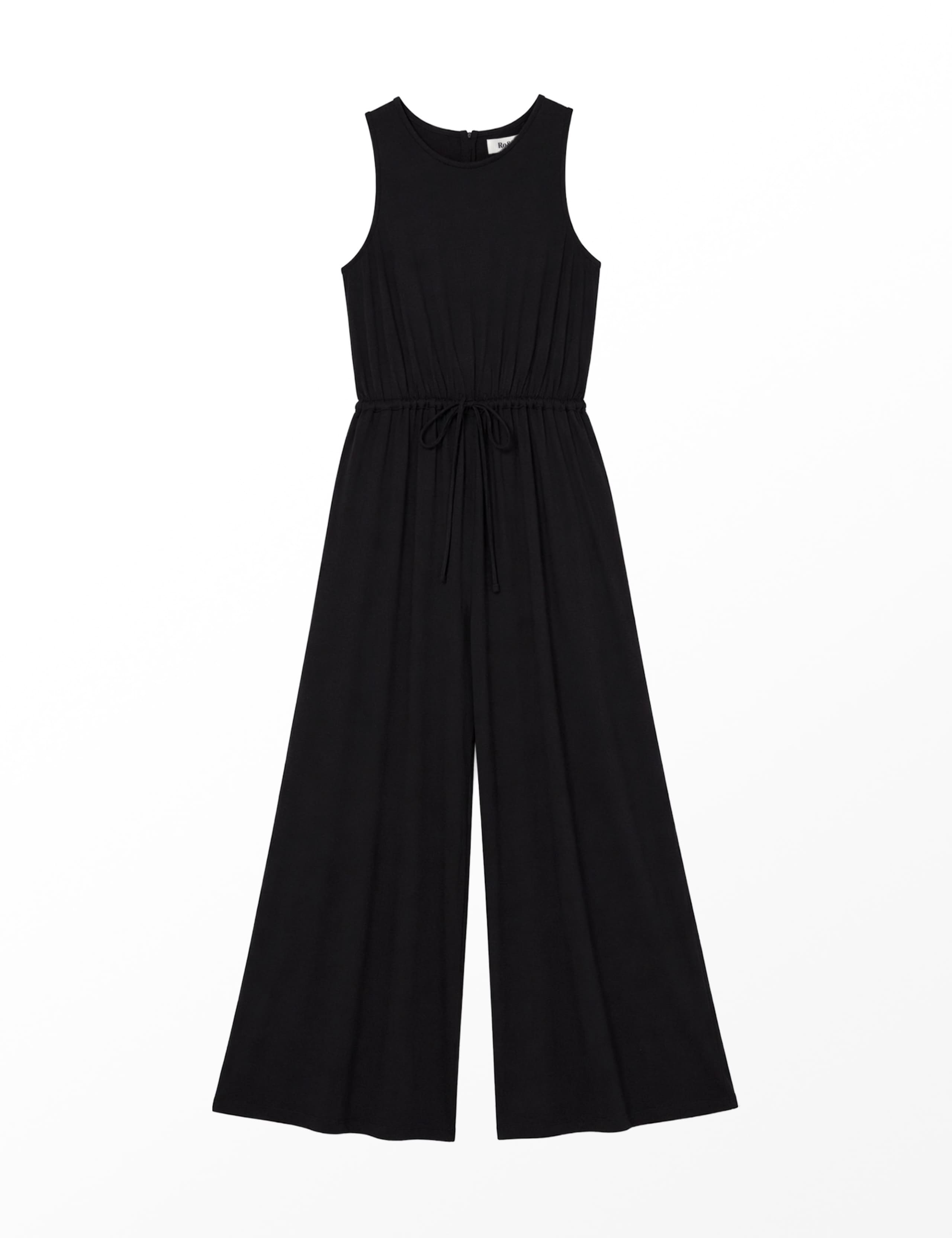 Jersey Drawstring Wide Leg Jumpsuit 5 of 6