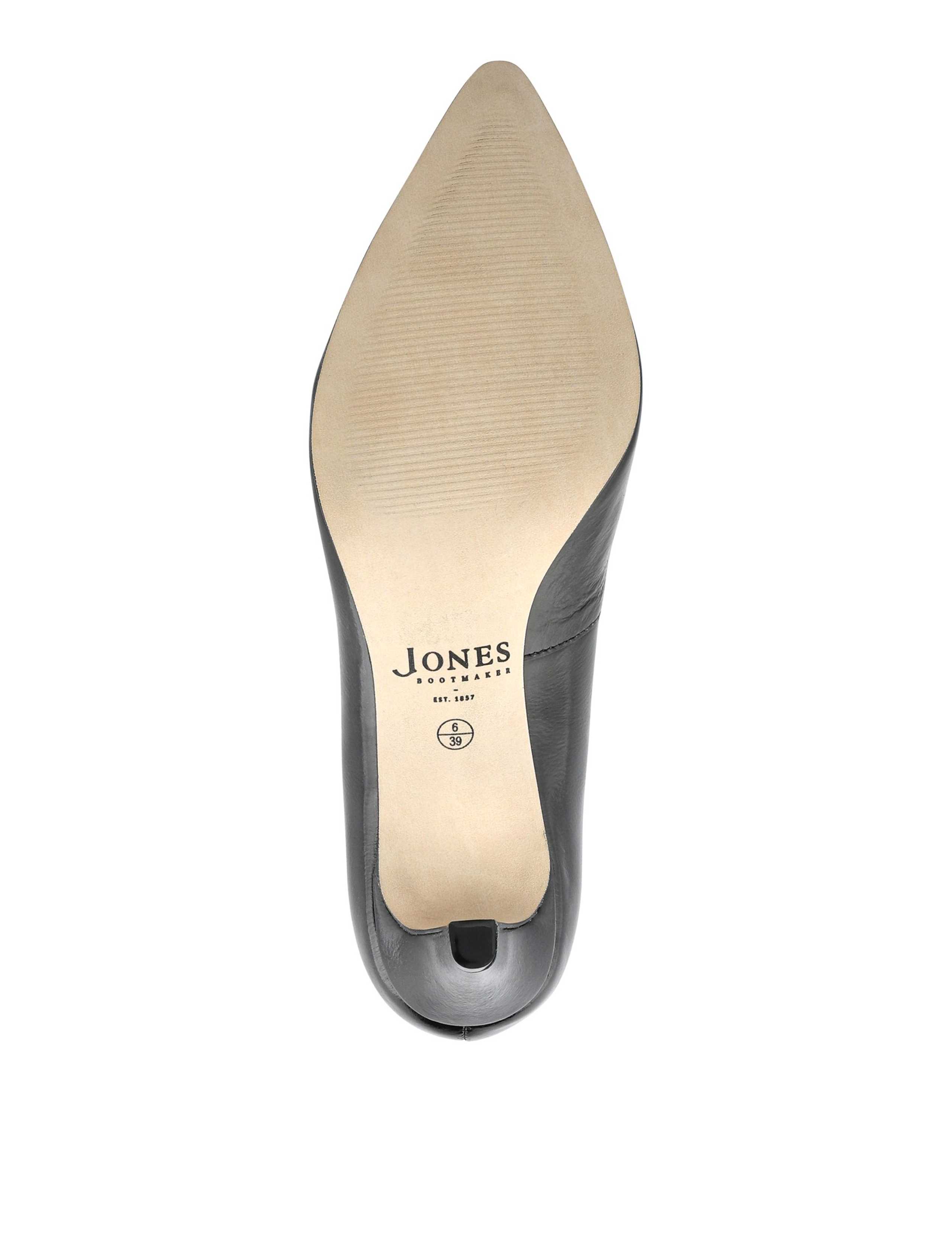 Leather Stiletto Heel Pointed Court Shoes 4 of 6