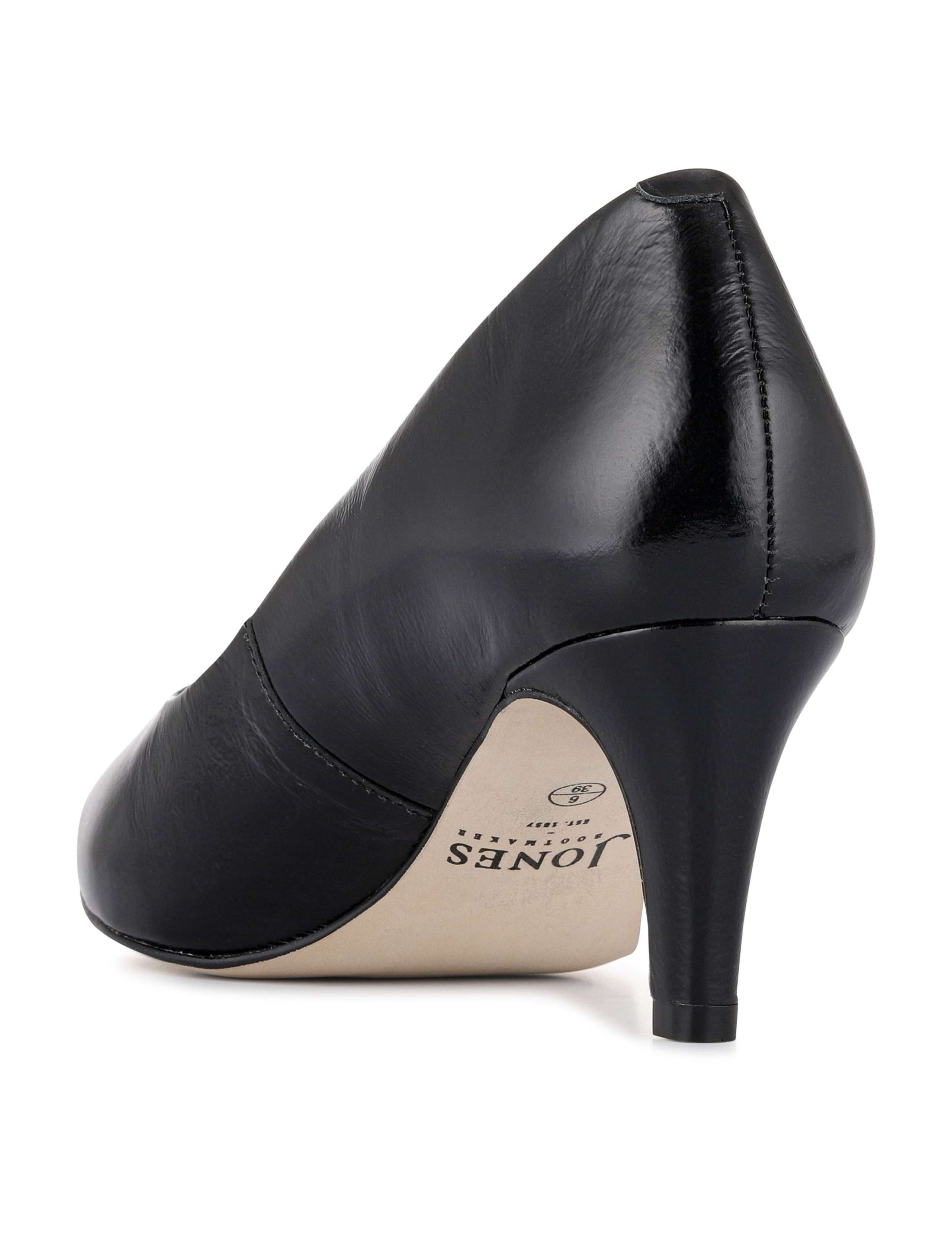 Leather Stiletto Heel Pointed Court Shoes 5 of 6