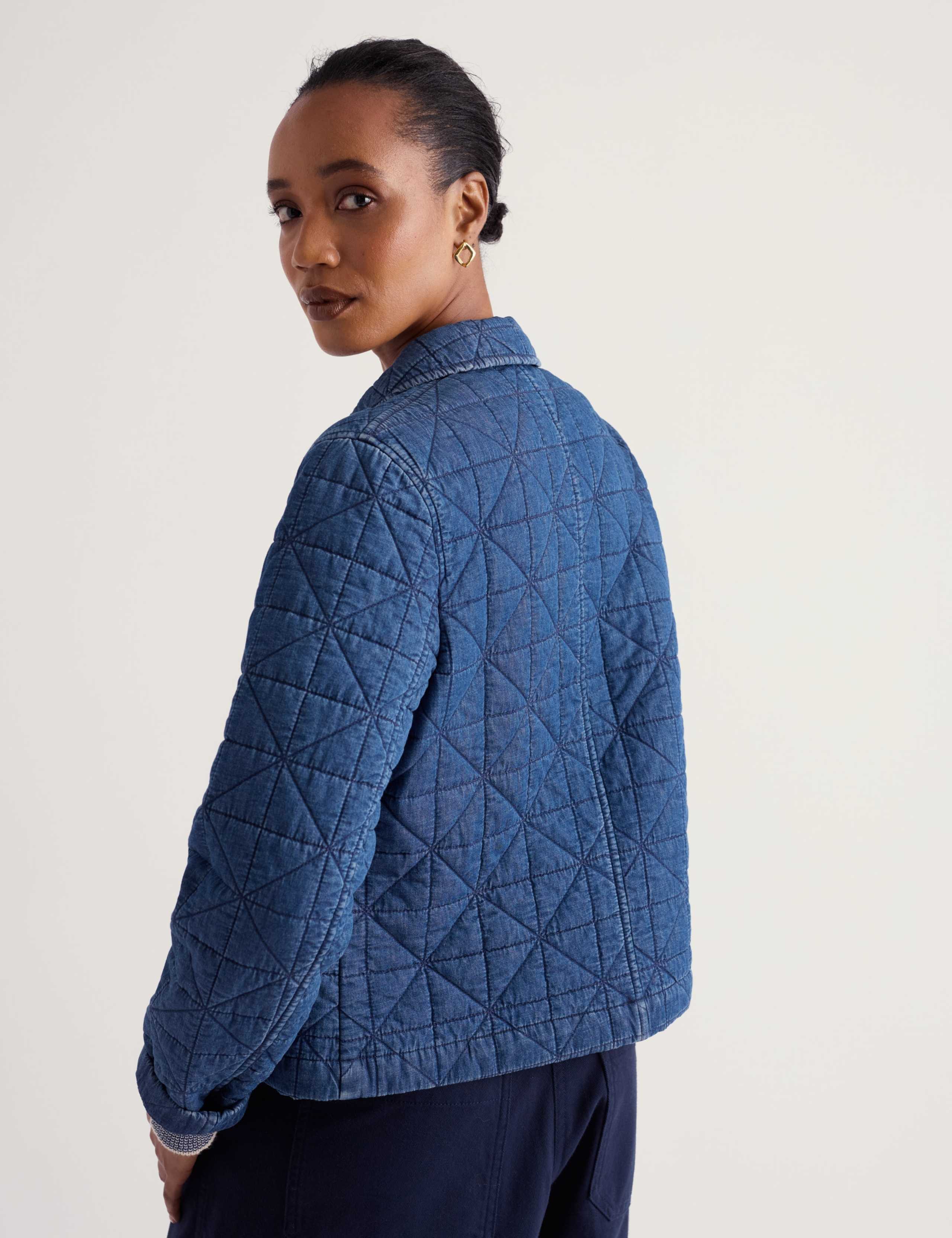 Cord Quilted Collared Jacket 3 of 5