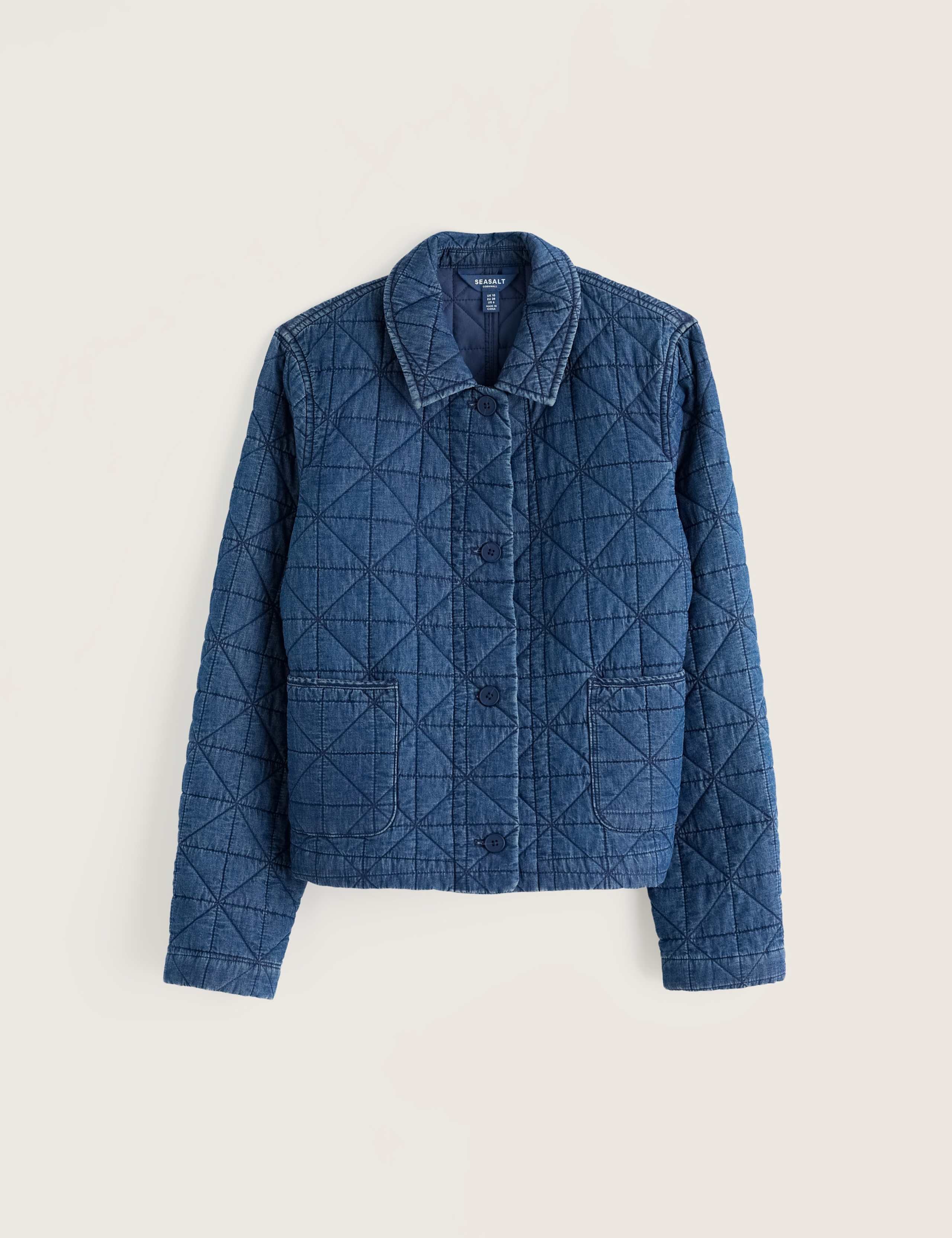 Cord Quilted Collared Jacket 2 of 5