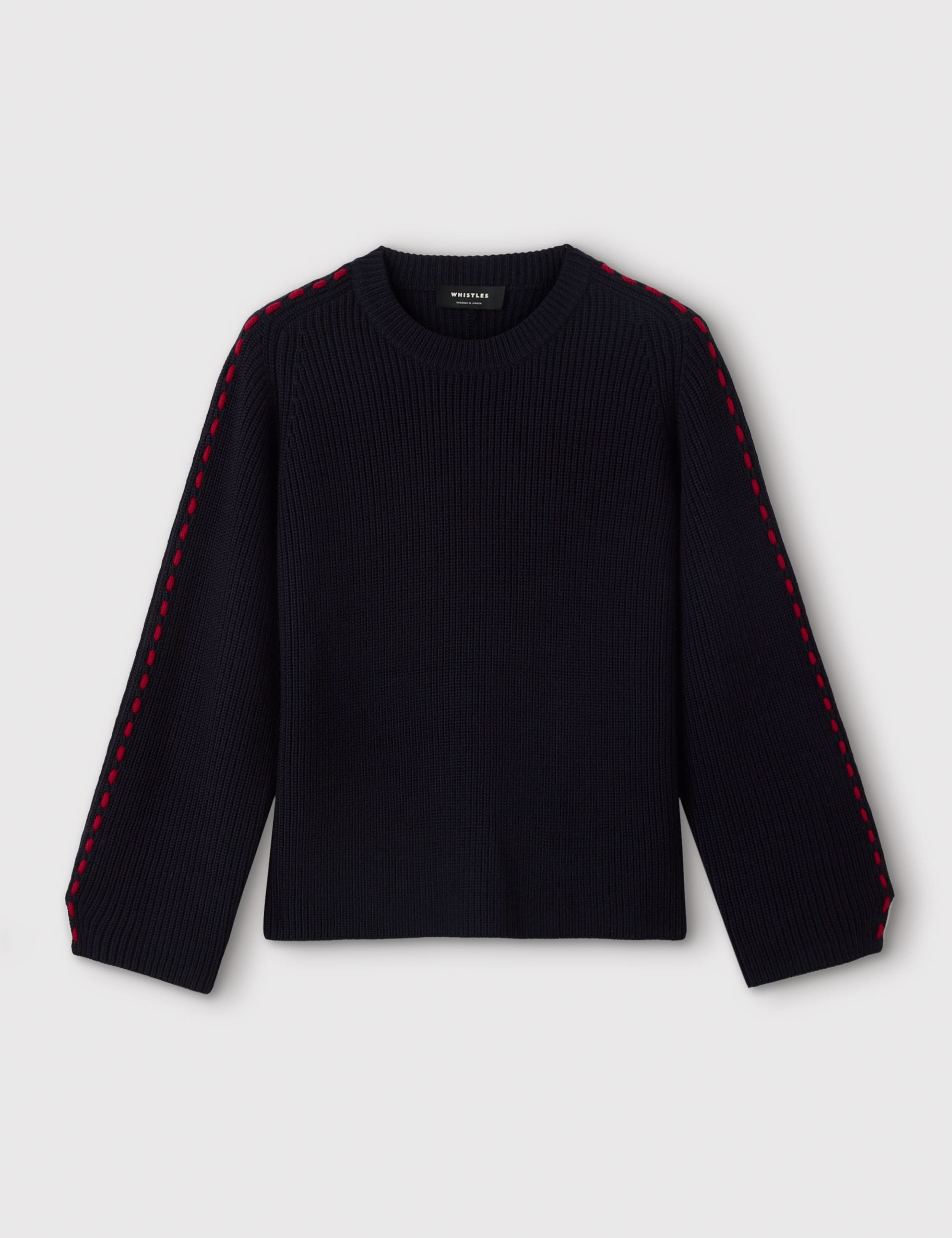 Wool Rich Textured Knitted Top 2 of 5