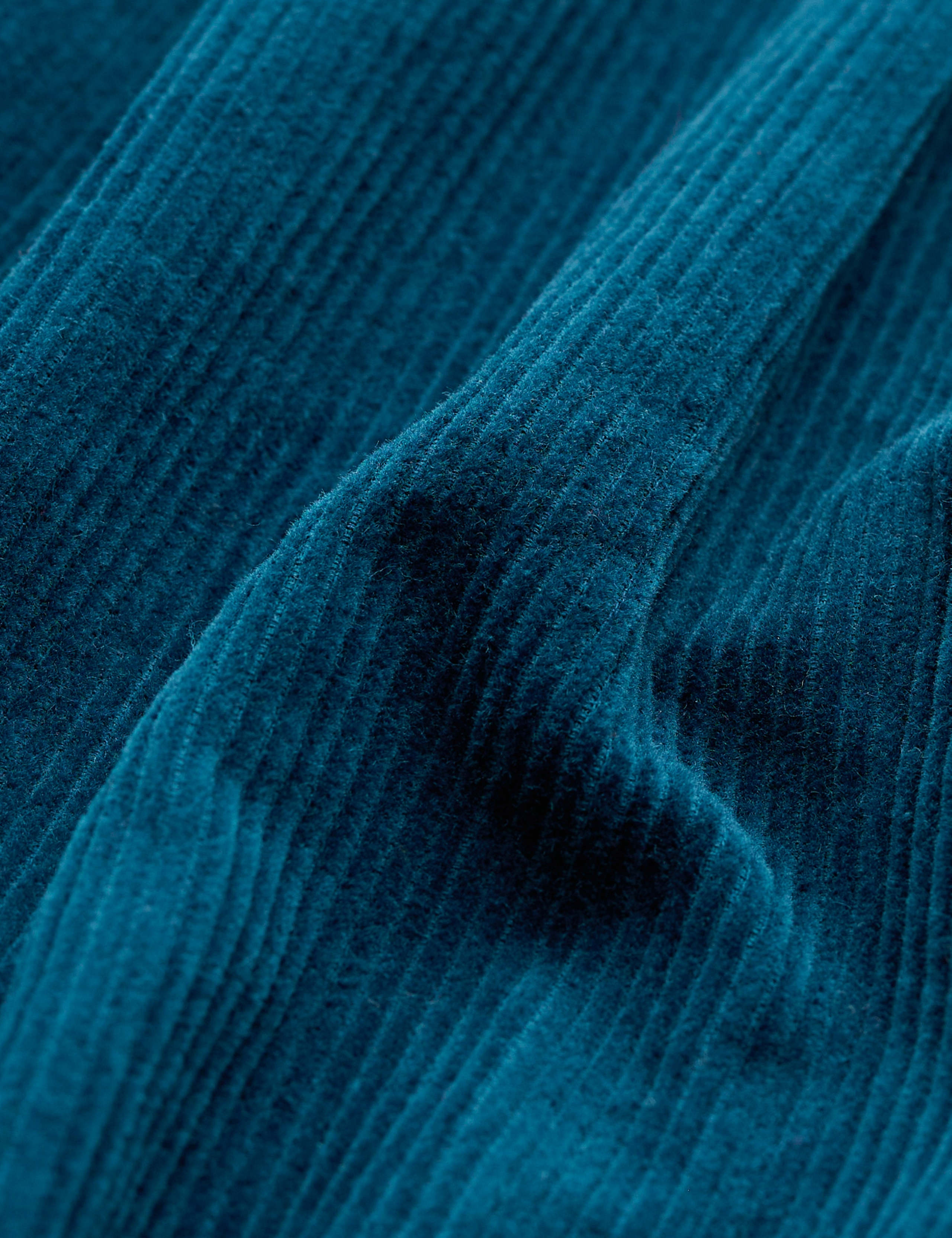 Cord Pleated Midi A-Line Skirt 5 of 5