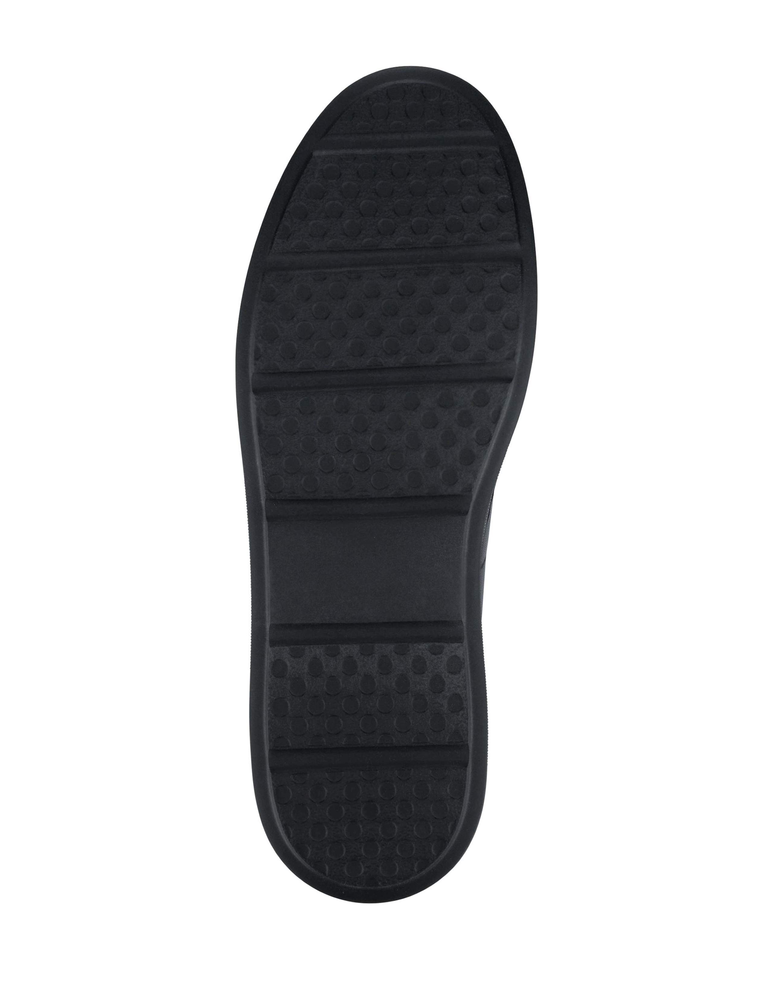 Leather Lace Up Platform Trainers 4 of 6