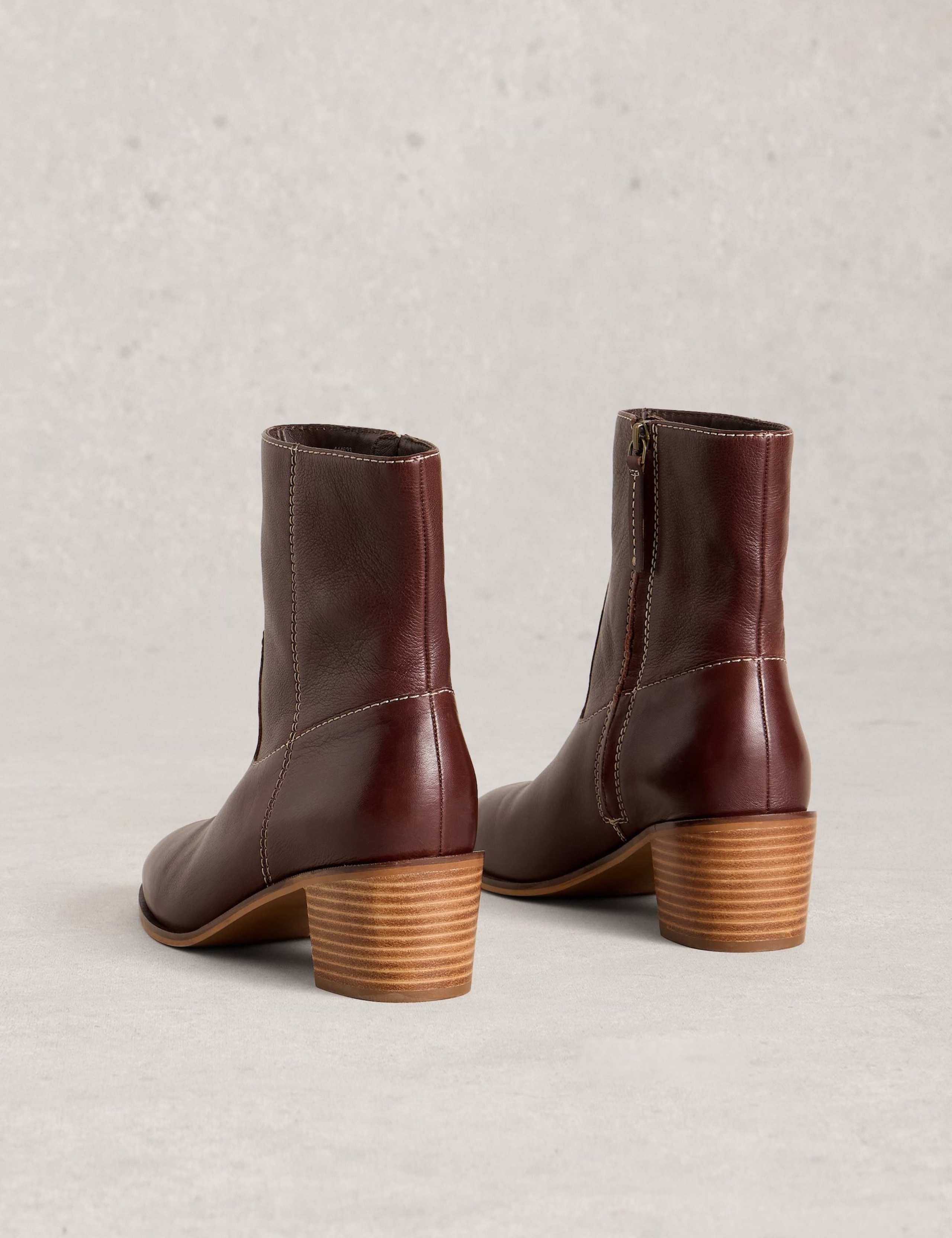 Block Heel Ankle Boots 2 of 4