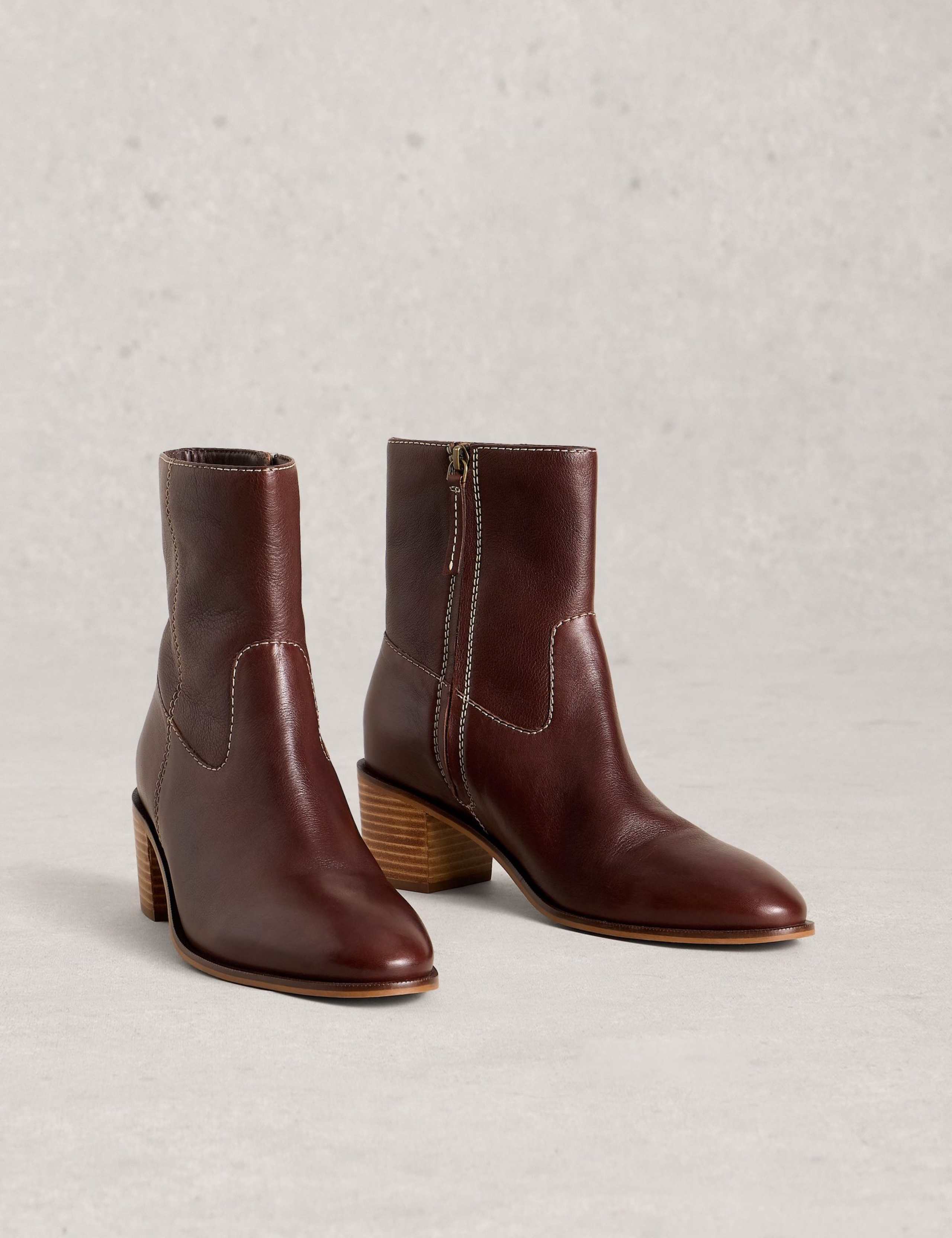 Block Heel Ankle Boots 4 of 4