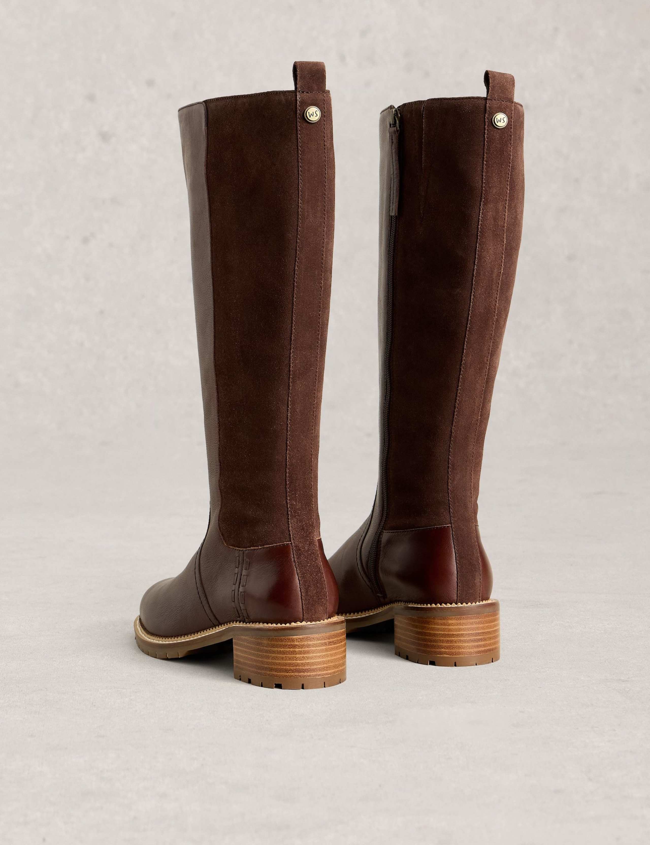Leather Knee High Boot 2 of 4