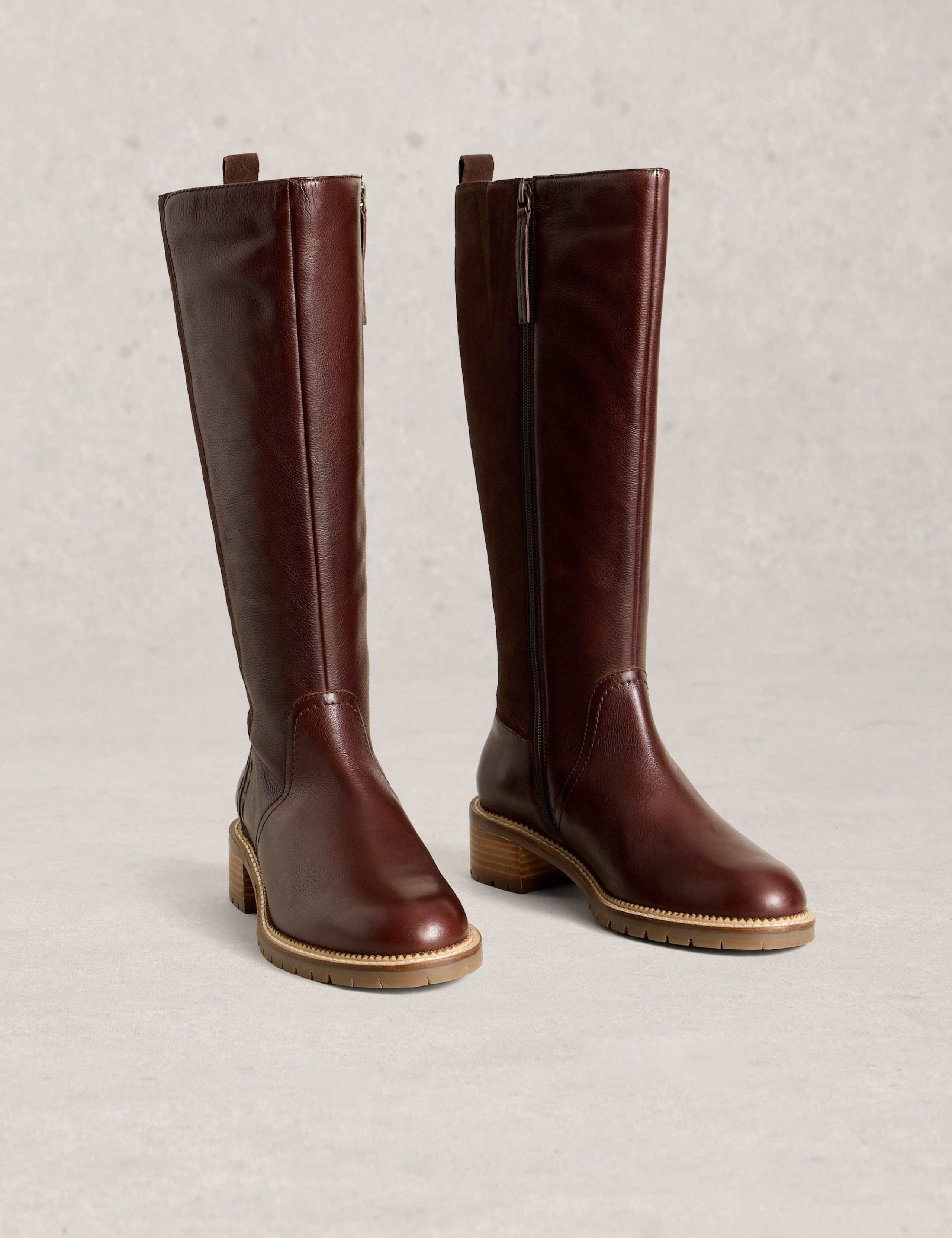 Leather Knee High Boot 3 of 4