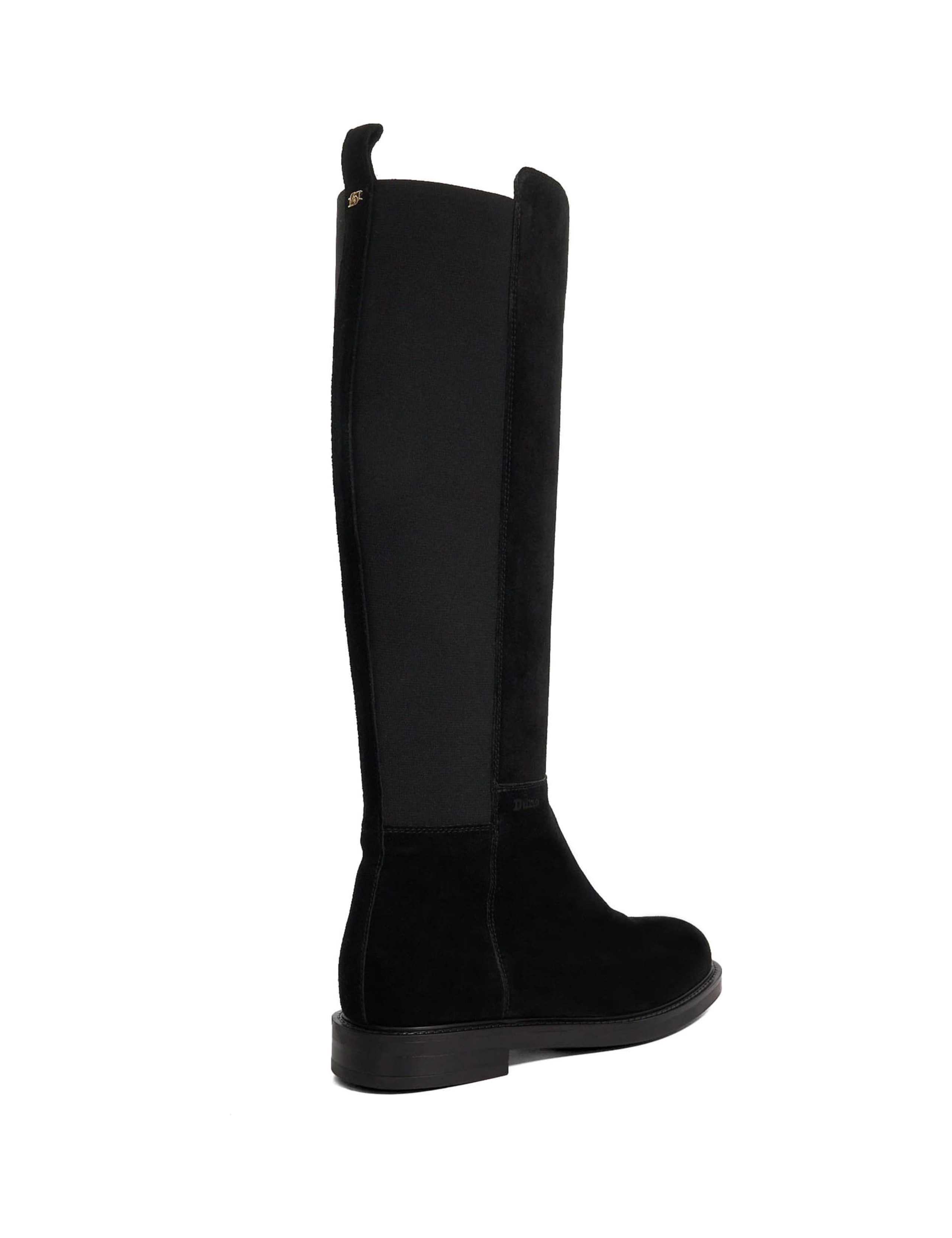 Suede Block Heel Knee High Boots 4 of 5