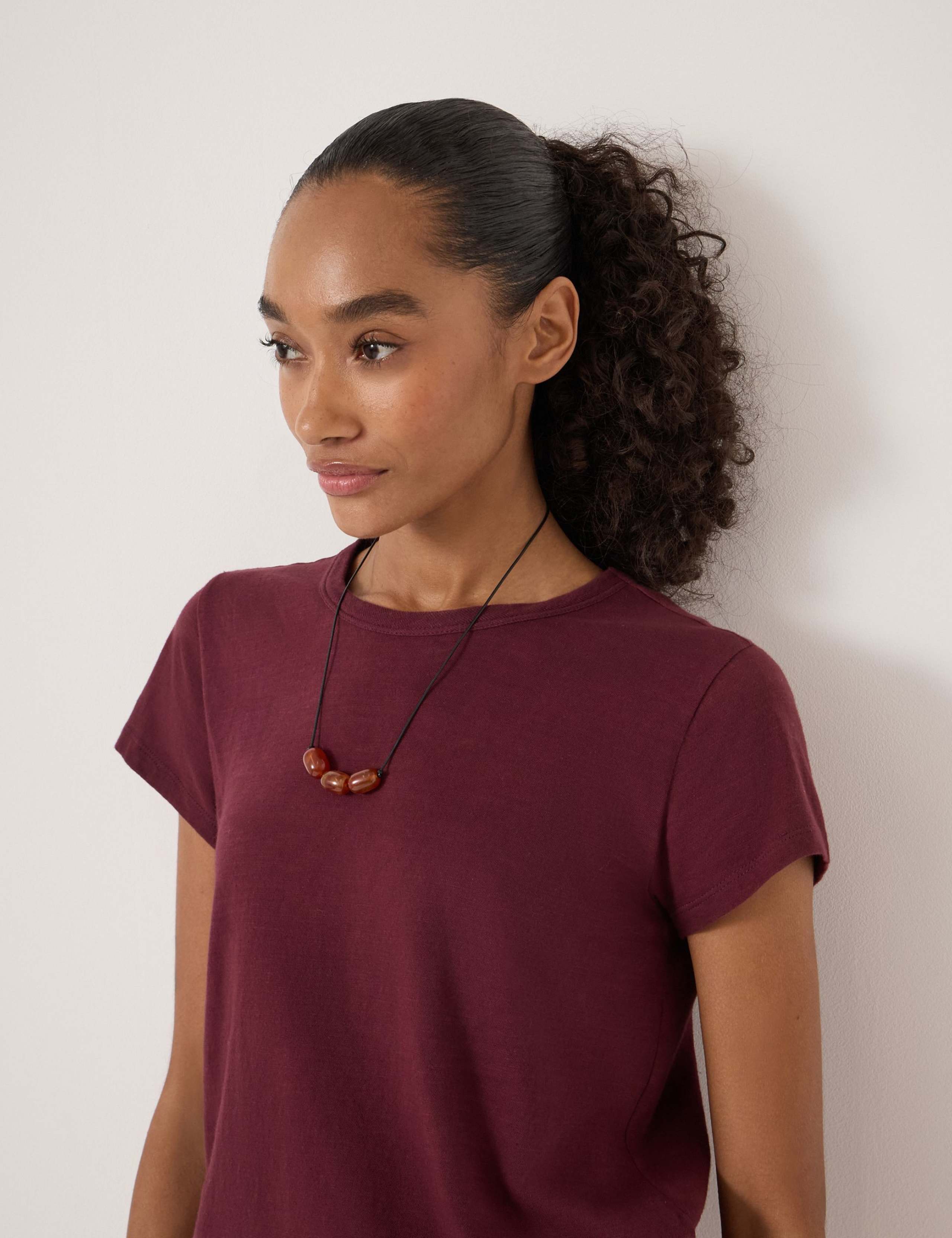 Pure Cotton Crew Neck T-Shirt 5 of 5