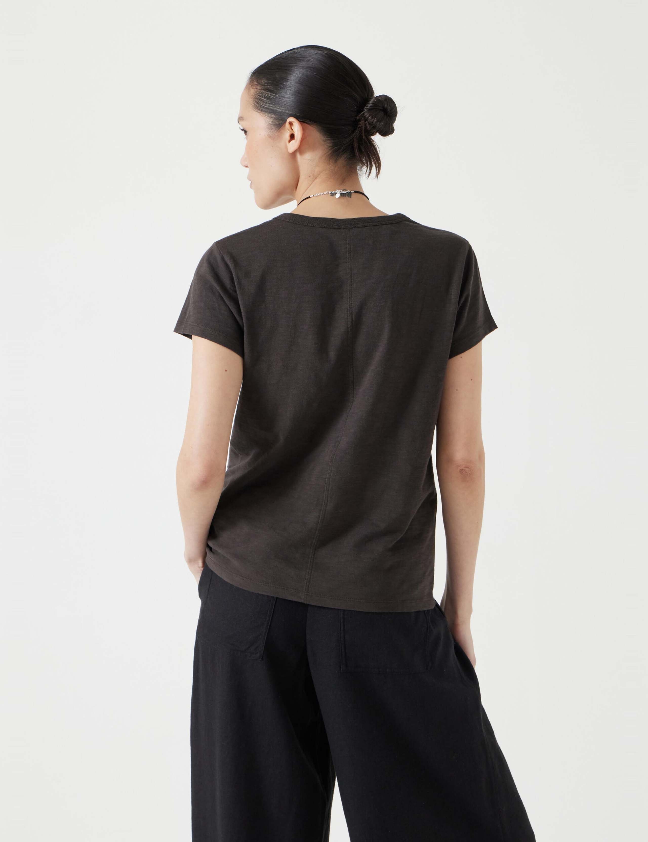 Pure Cotton Crew Neck T-Shirt 3 of 5