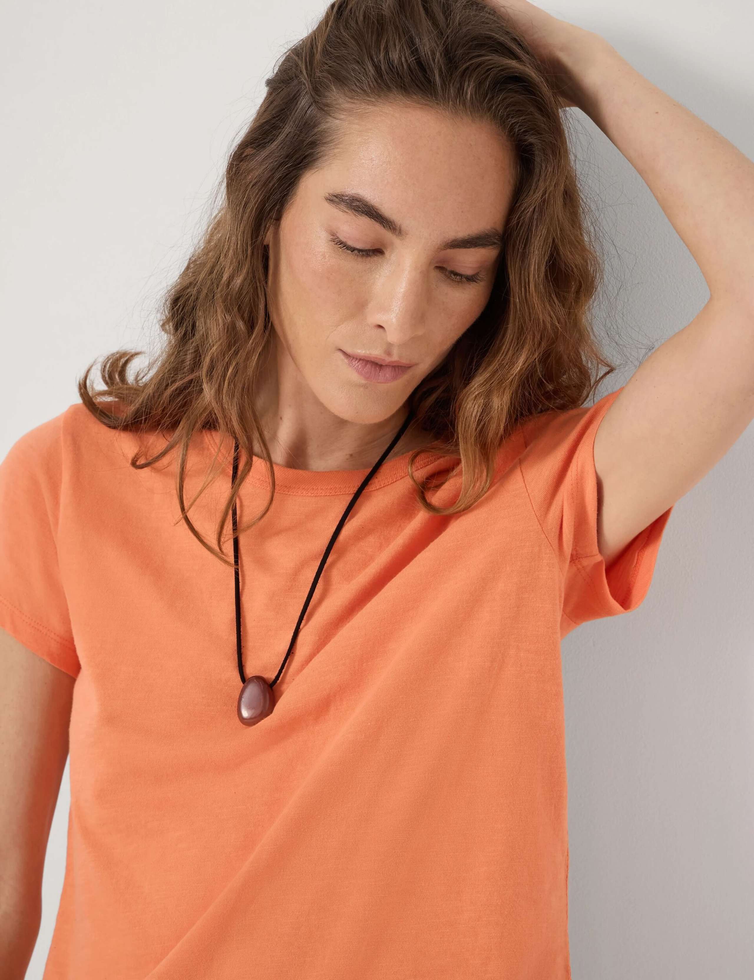Pure Cotton Crew Neck T-Shirt 5 of 5
