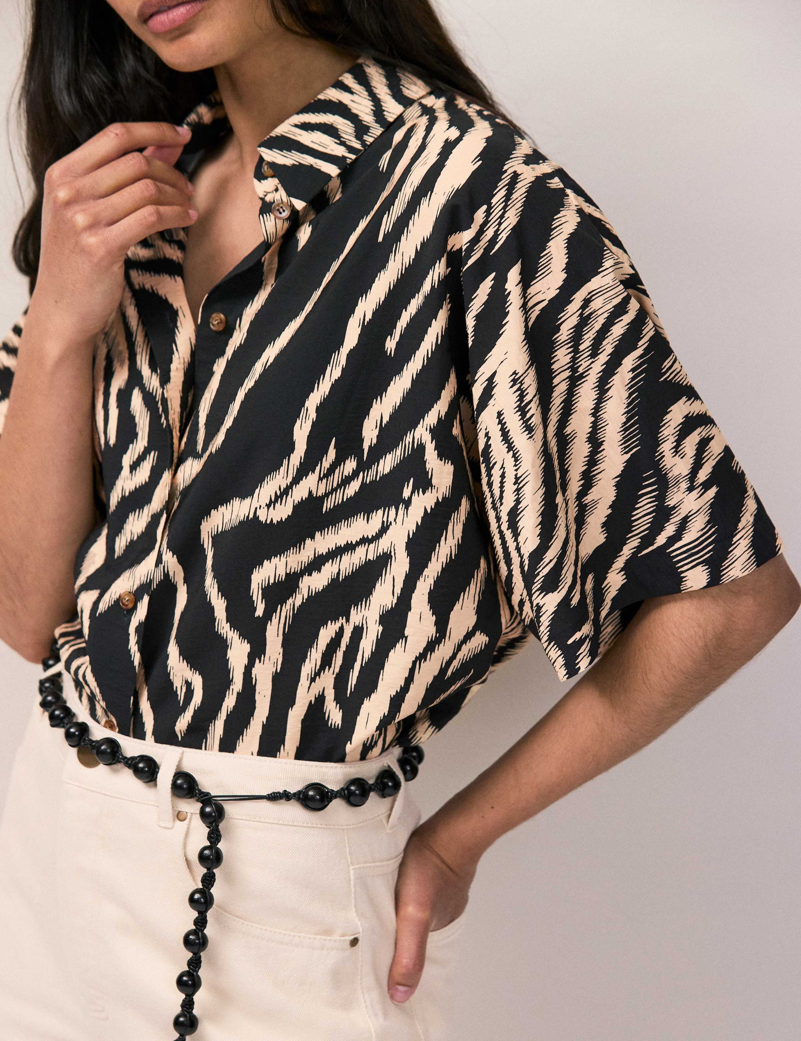 Zebra Print Shirt 2 of 6