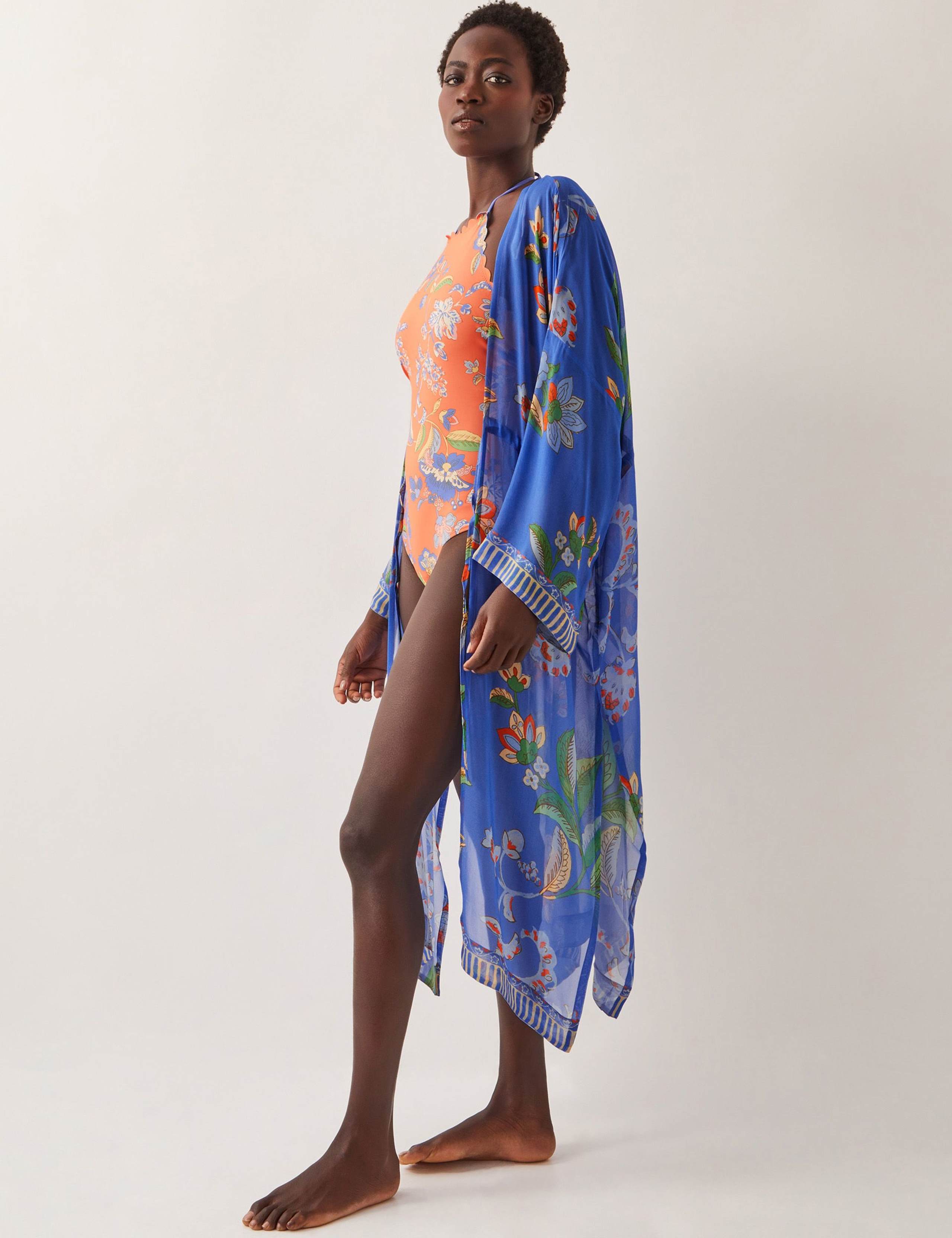 Floral Kaftan Beach Dress 2 of 4