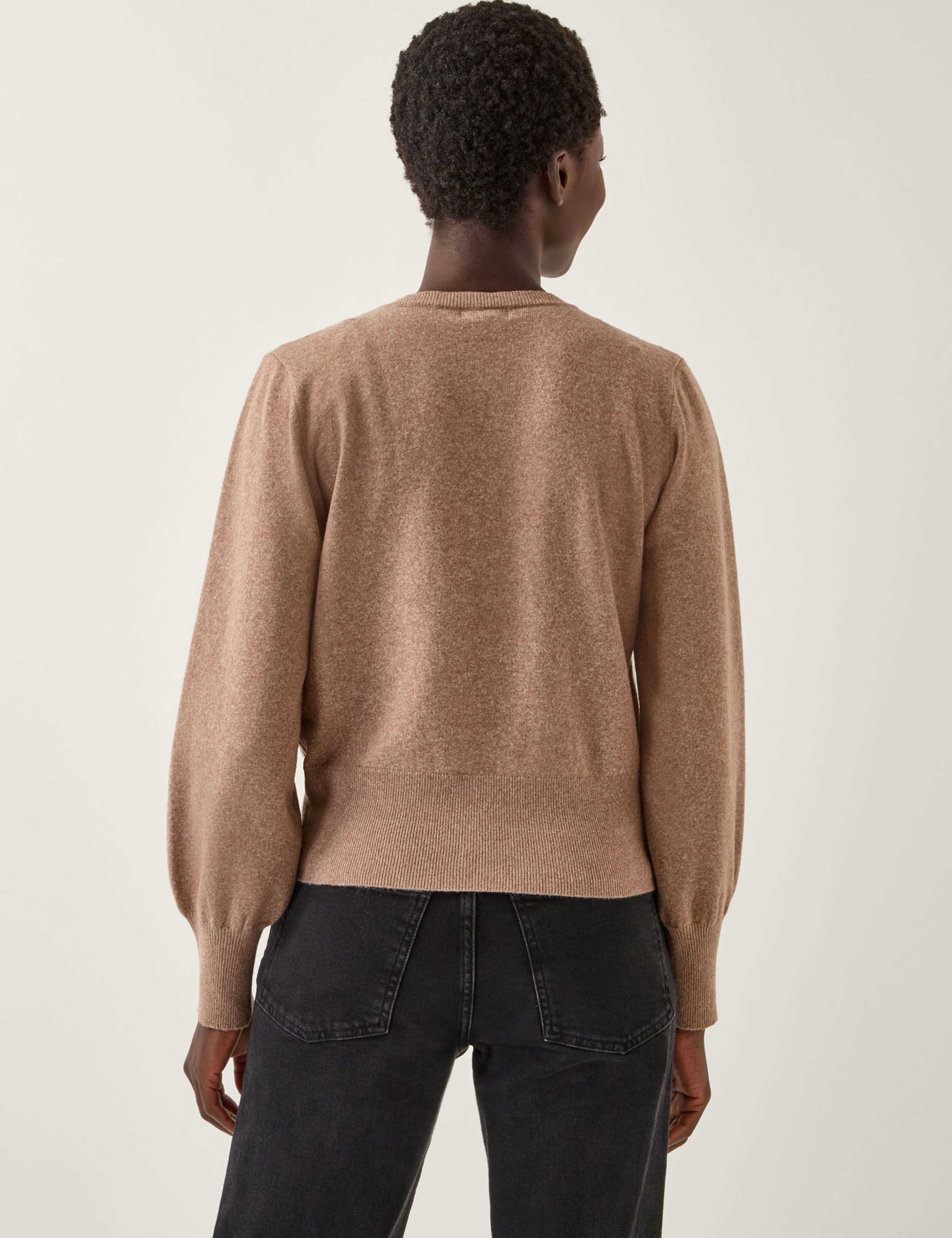 Sequin Crew Neck Cardigan 3 of 5