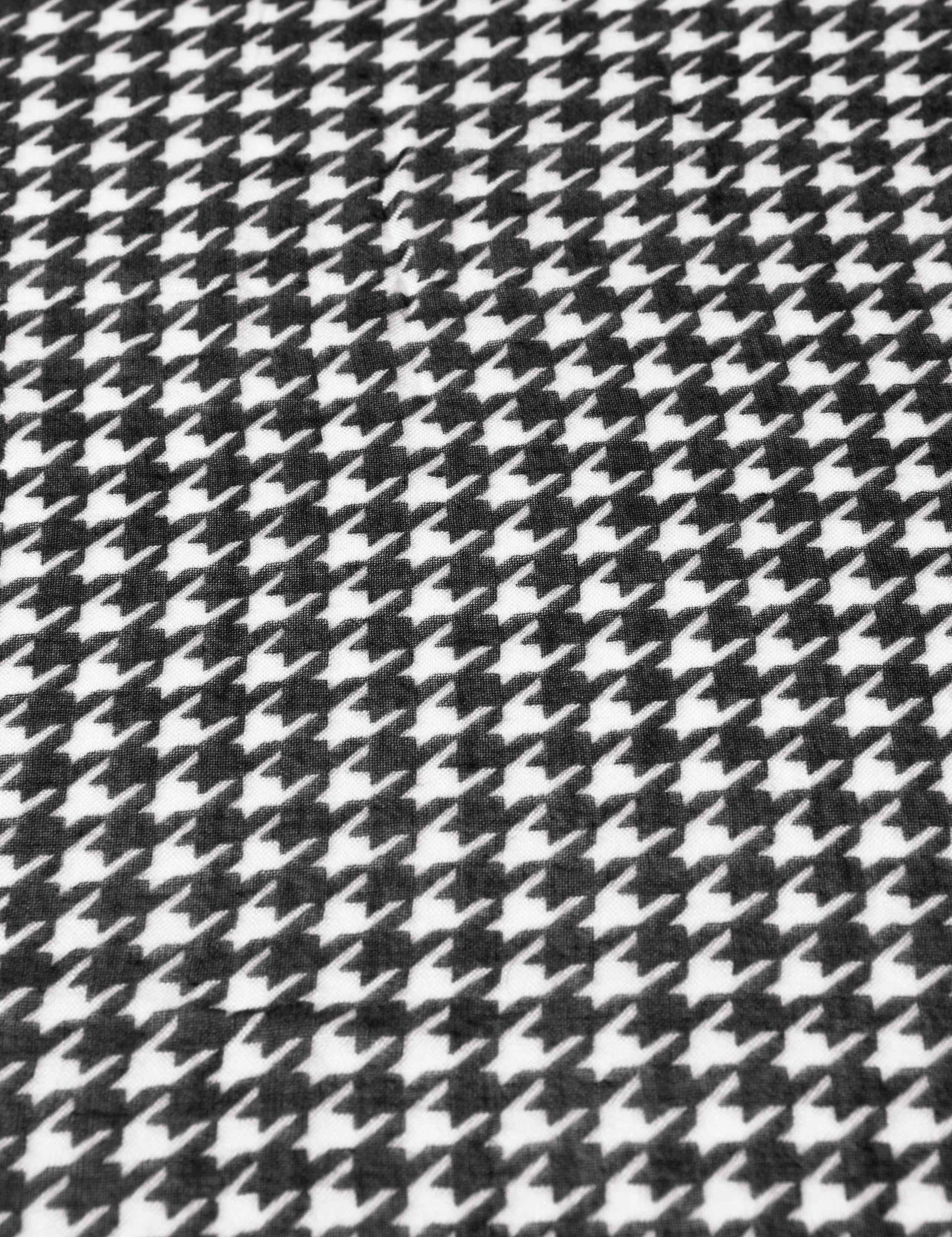 Dogtooth Print Scarf 4 of 5