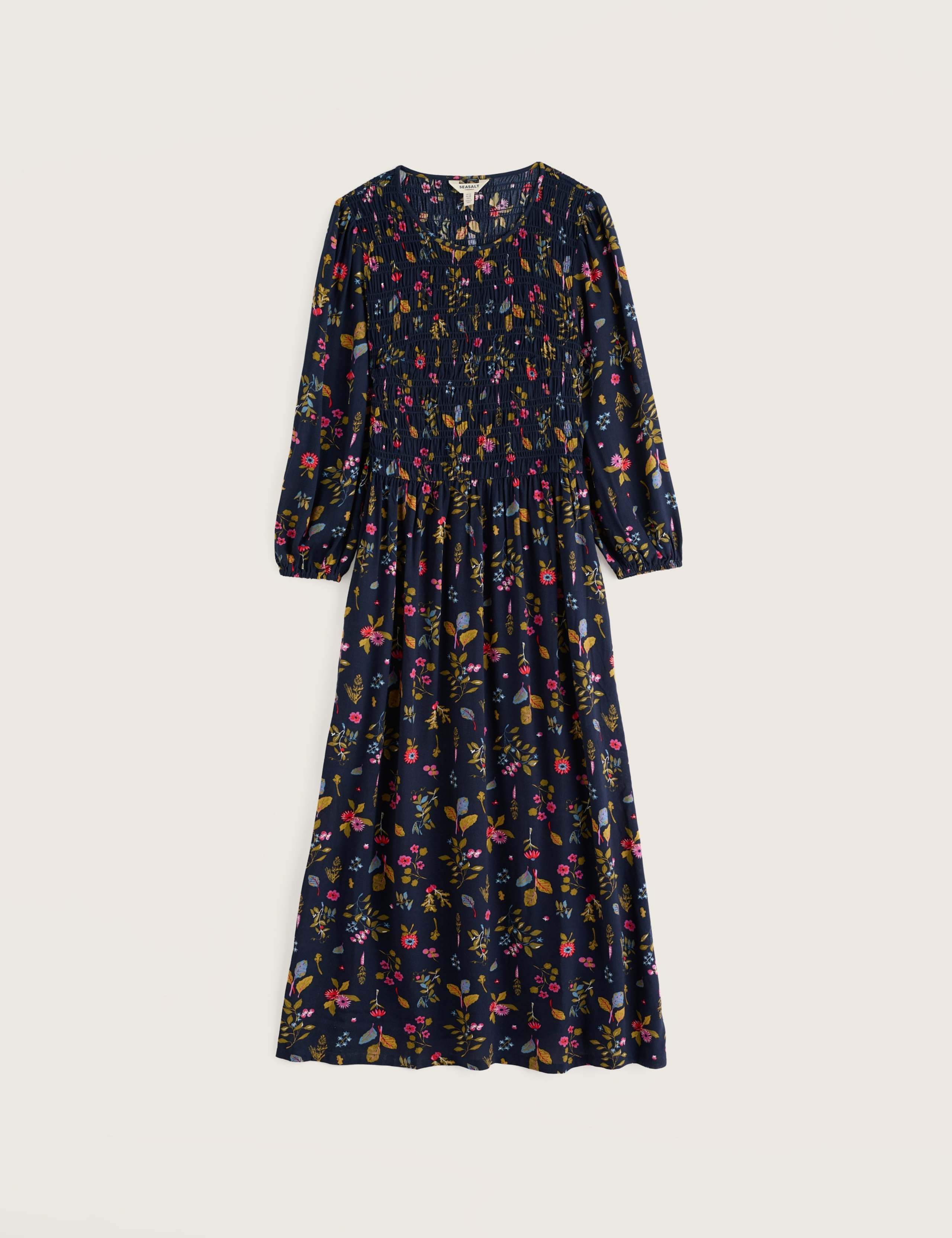 Floral Midaxi Waisted Dress 2 of 5