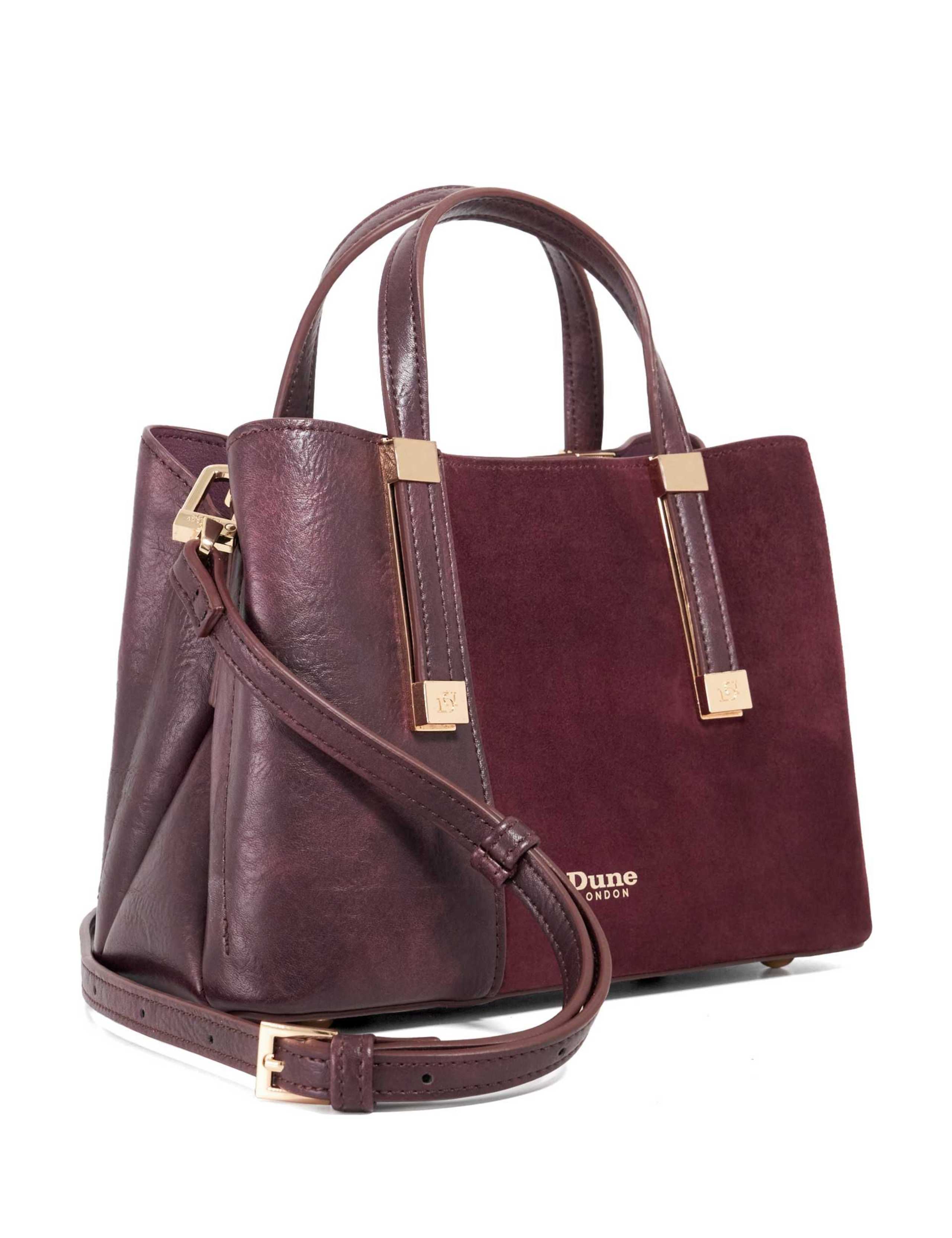 Suede Tote Bag 2 of 5