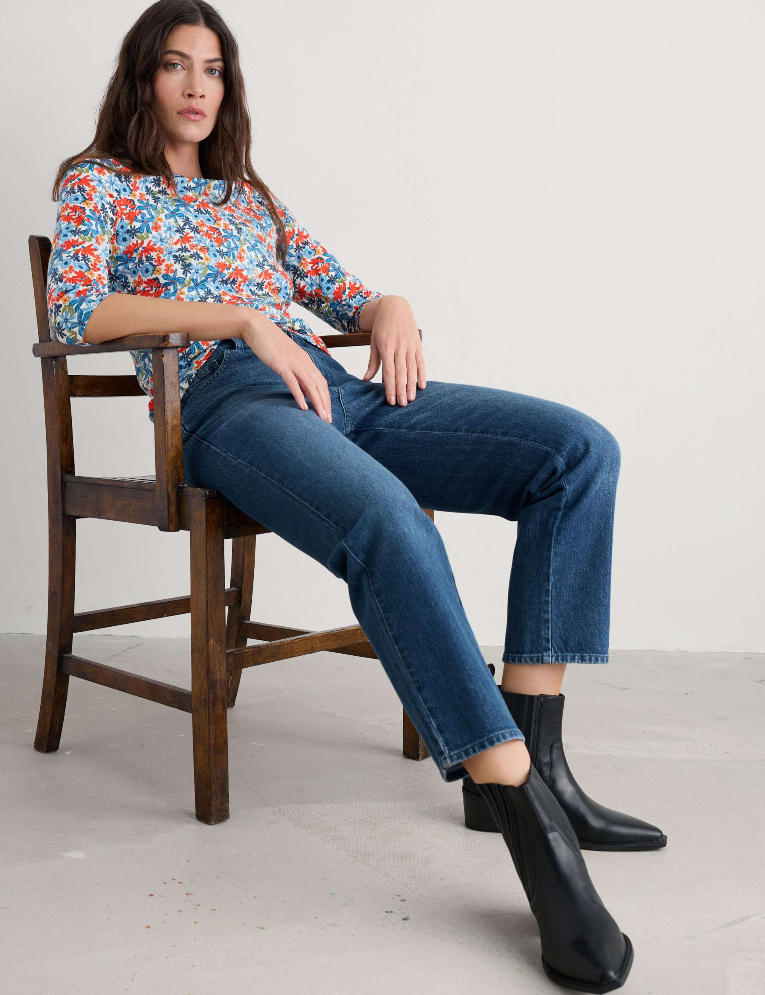 Cotton Rich Floral Top 3 of 4