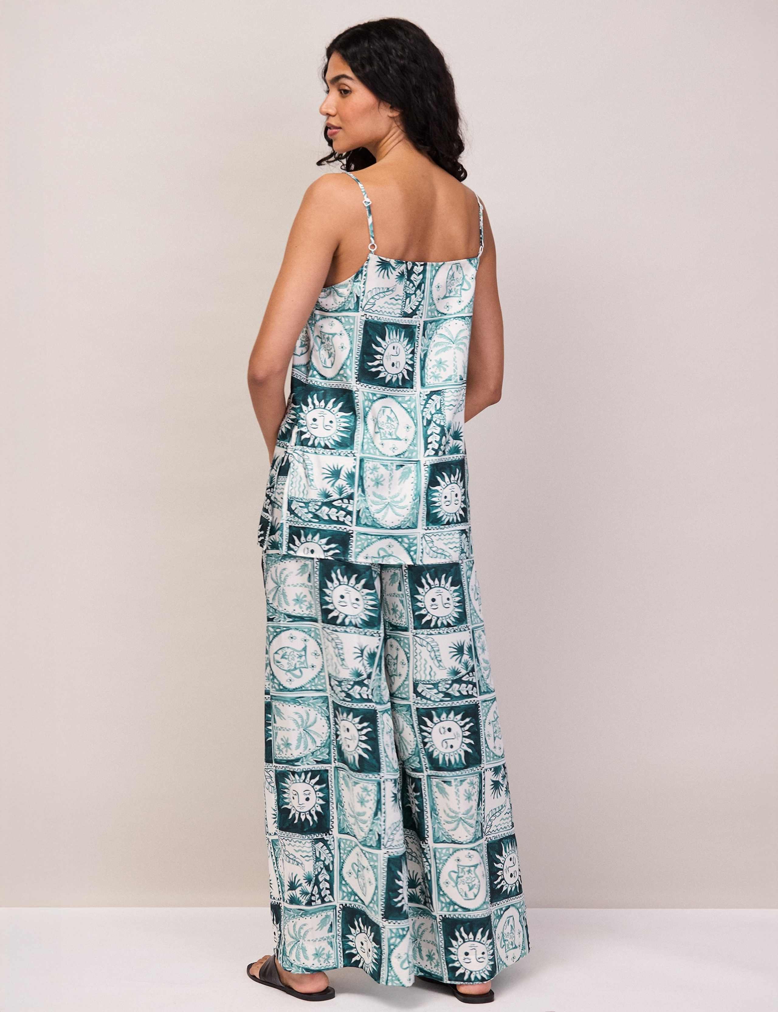 Zodiac Print Longline Cami Top 2 of 4