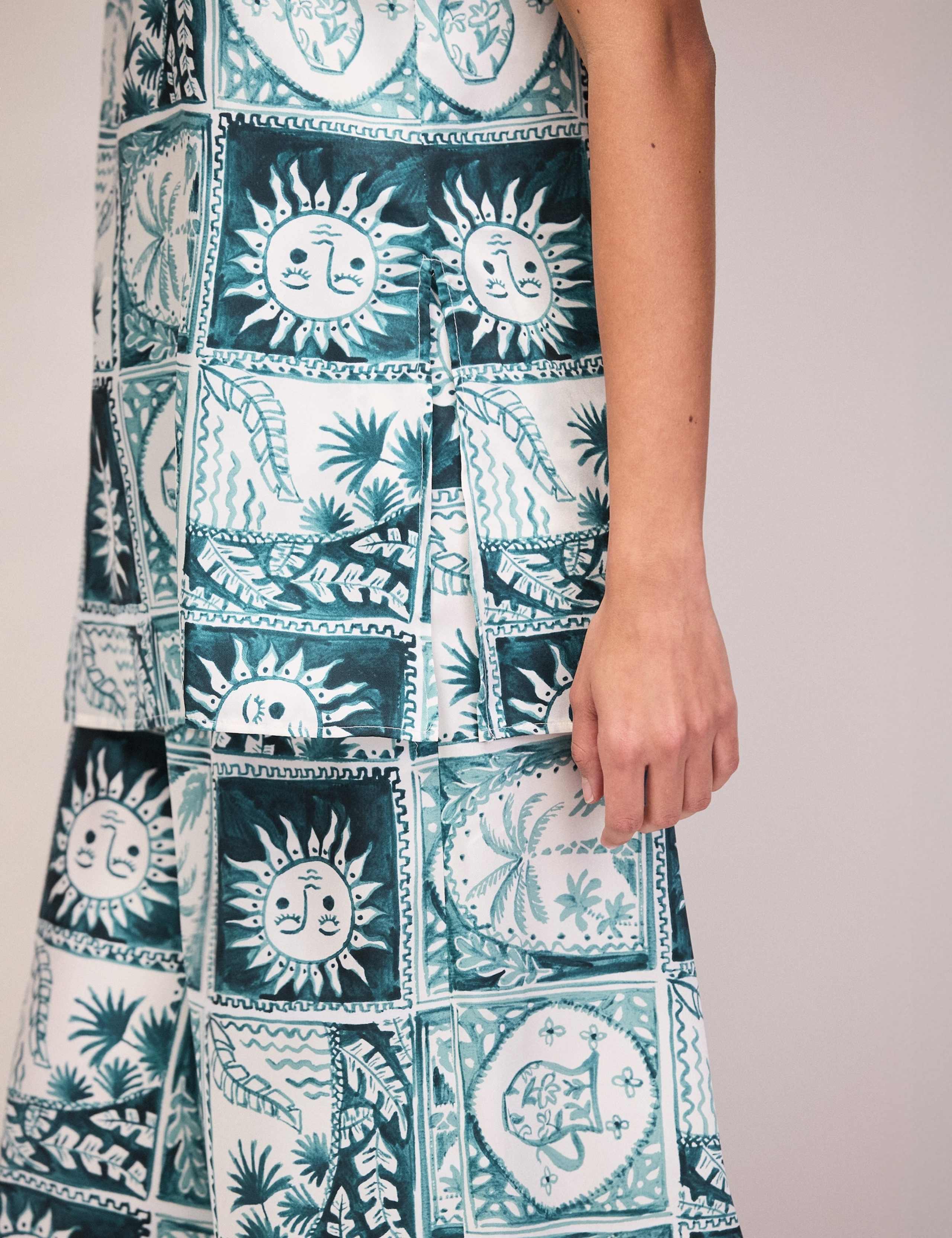 Zodiac Print Longline Cami Top 3 of 4
