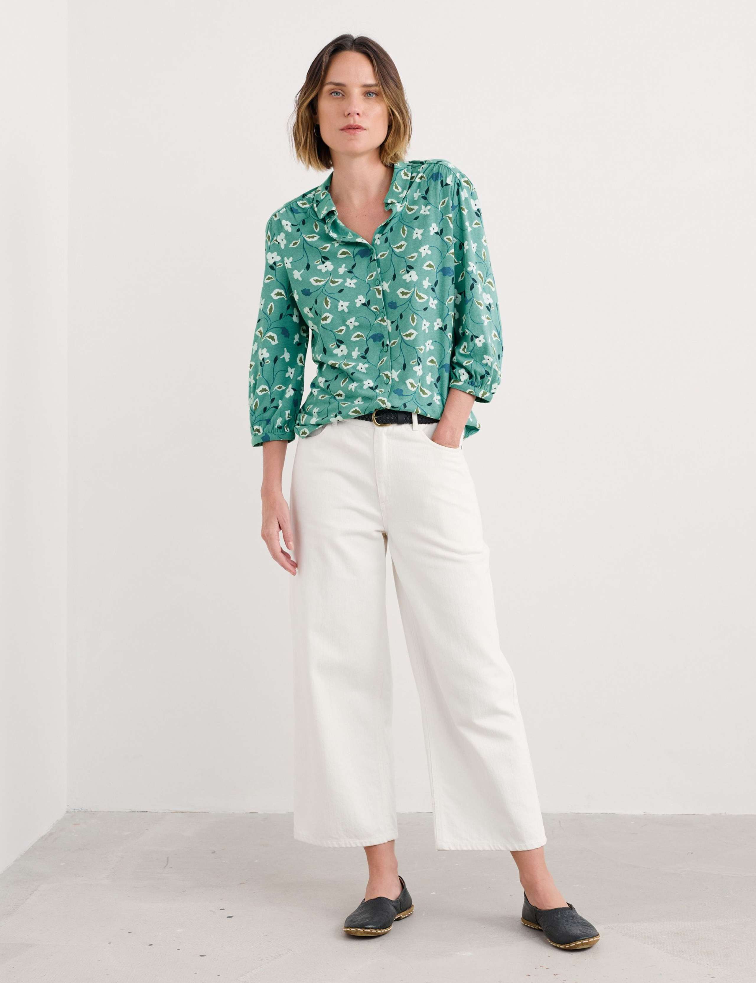 Cotton Rich Floral Shirt 3 of 5