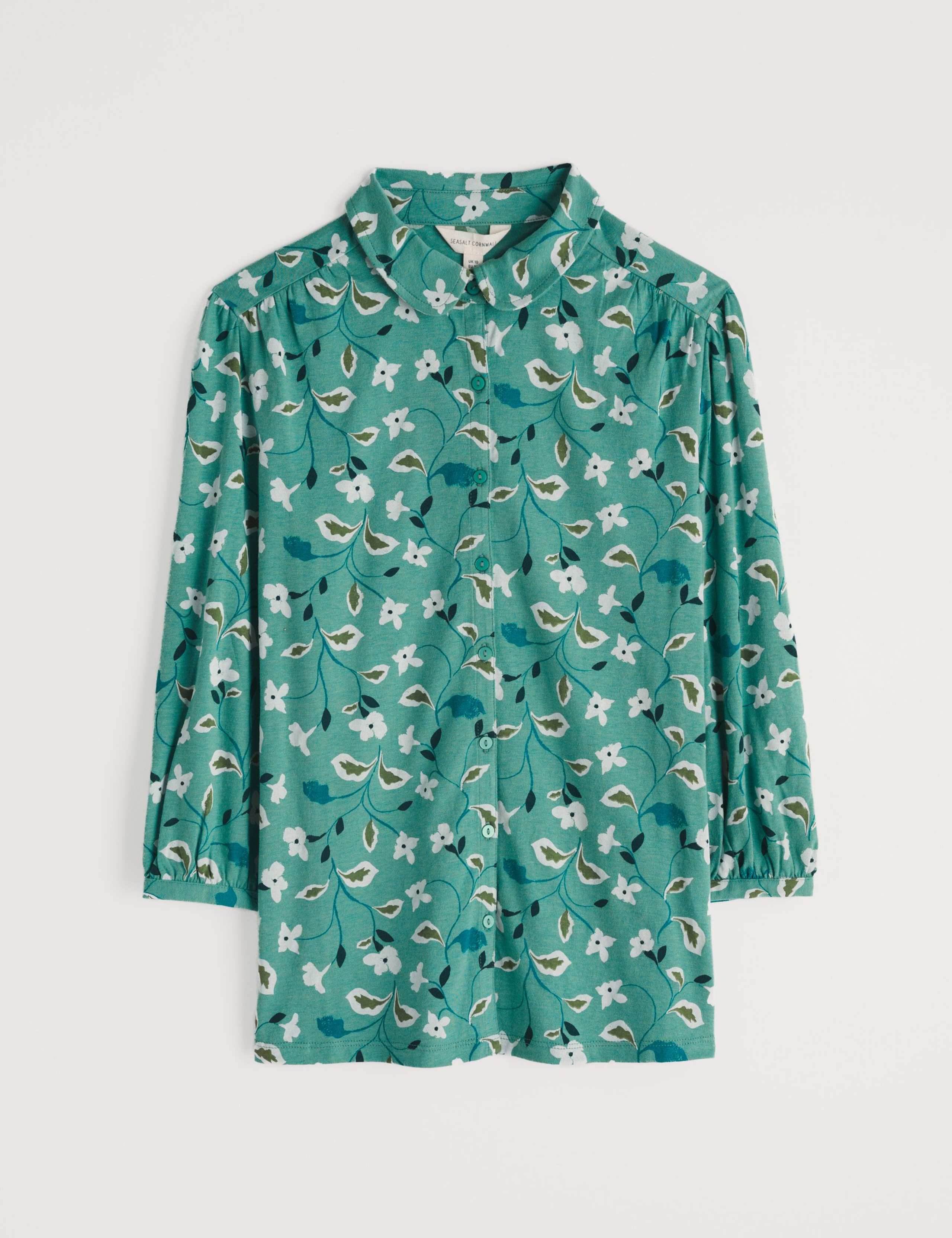 Cotton Rich Floral Shirt 2 of 5