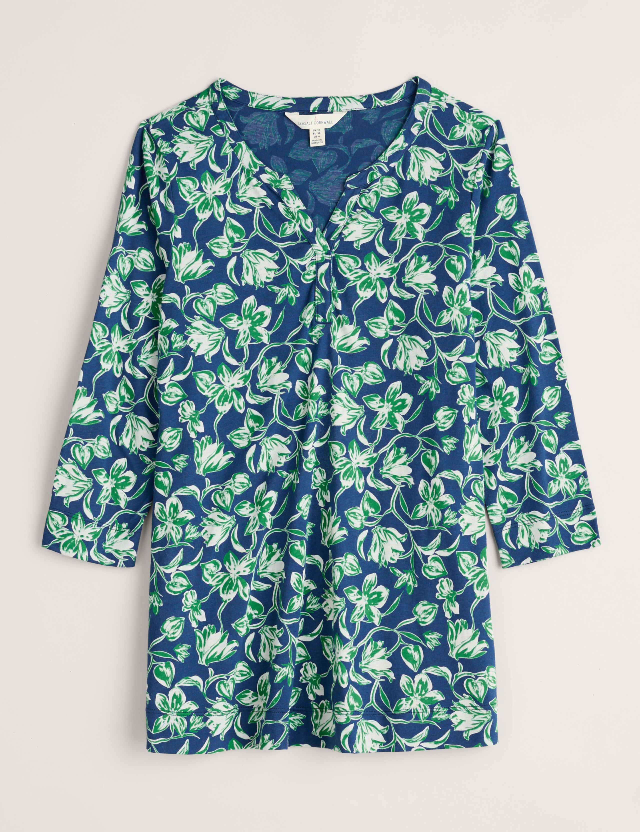 Cotton Modal Blend Floral Top 2 of 5