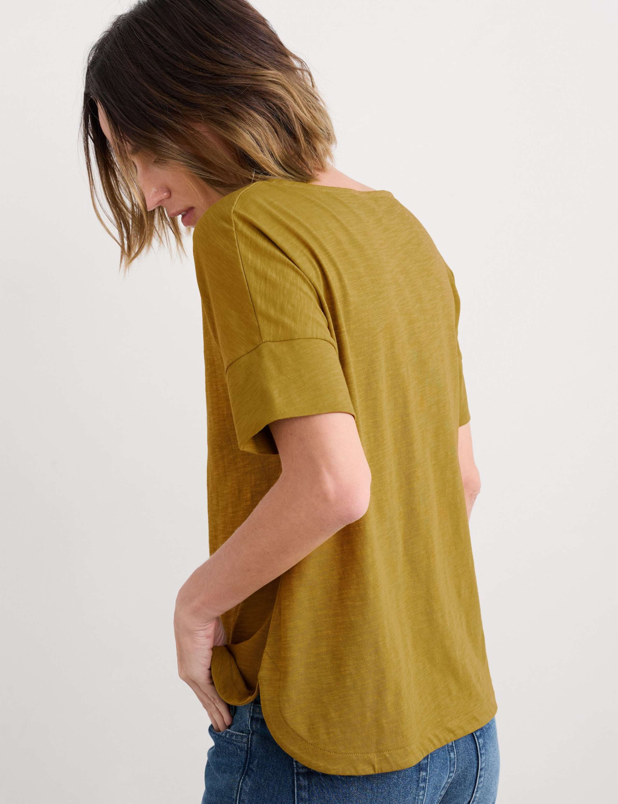 Pure Cotton Relaxed T-Shirt 3 of 5