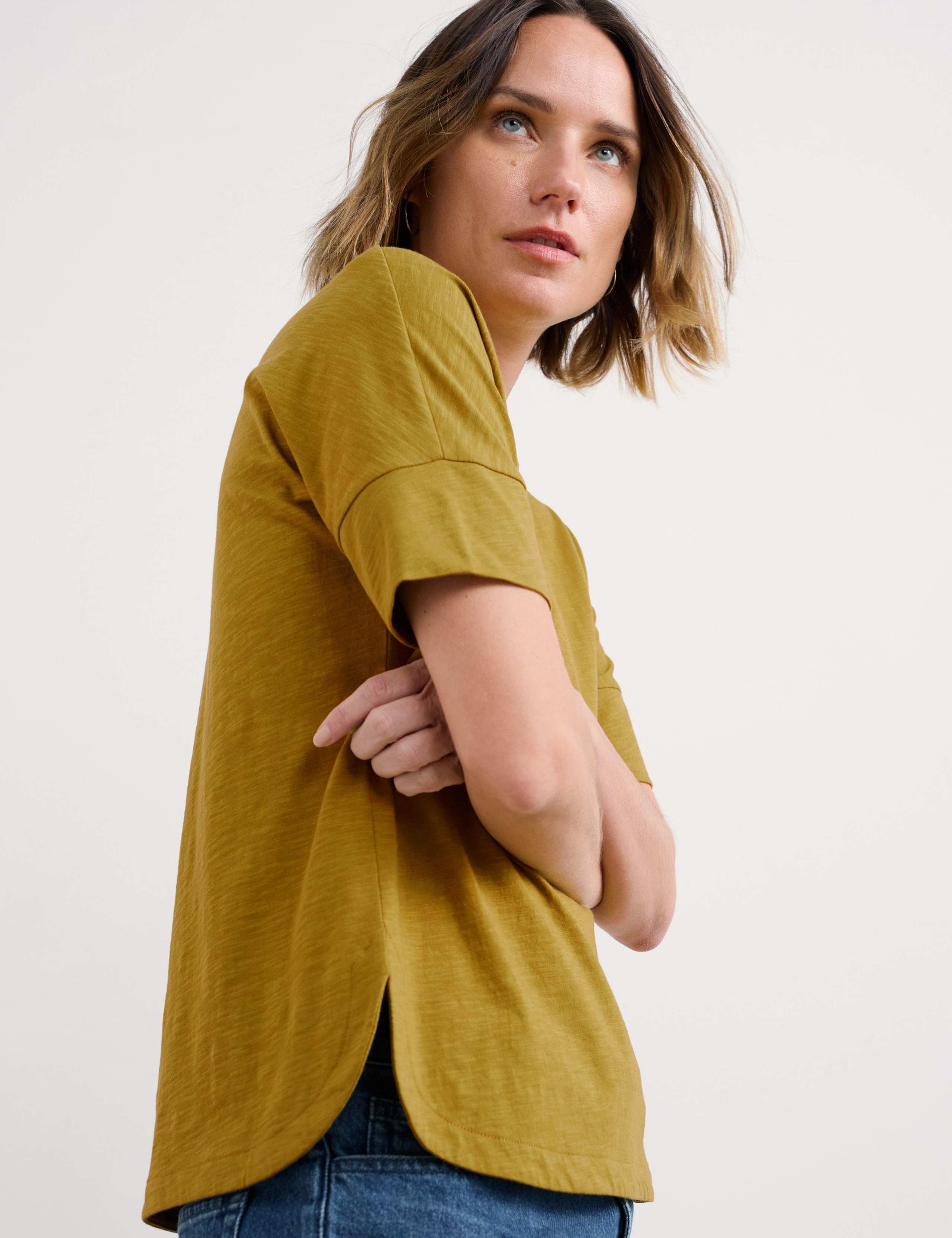 Pure Cotton Relaxed T-Shirt 4 of 5