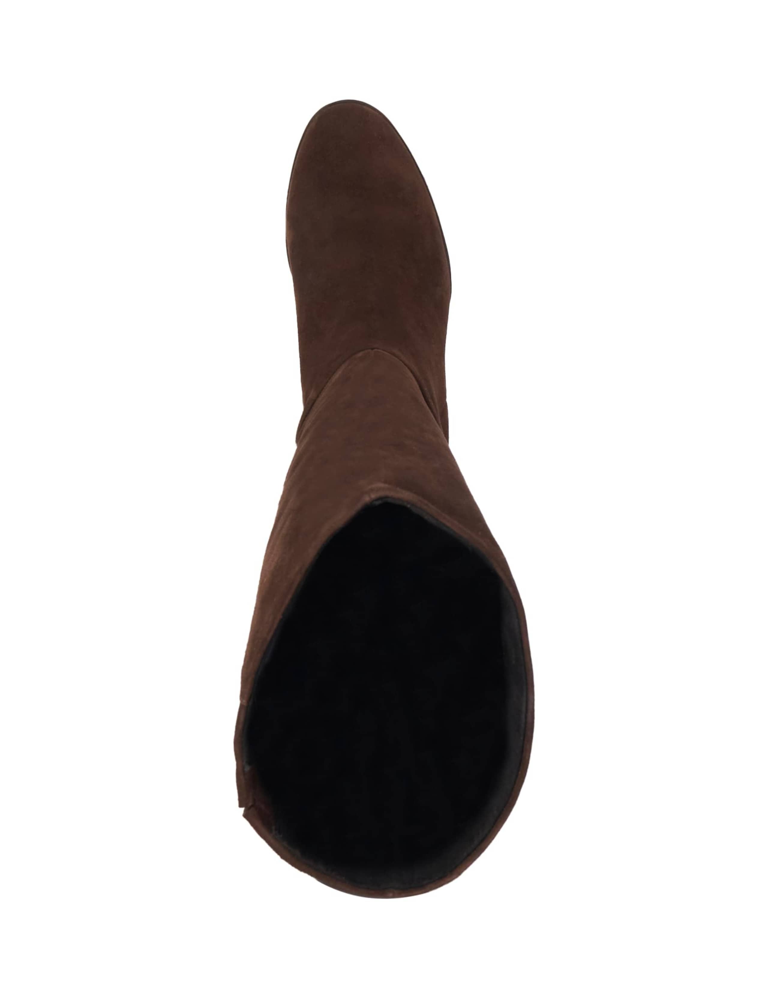 Suede Block Heel Knee High Boots 4 of 5