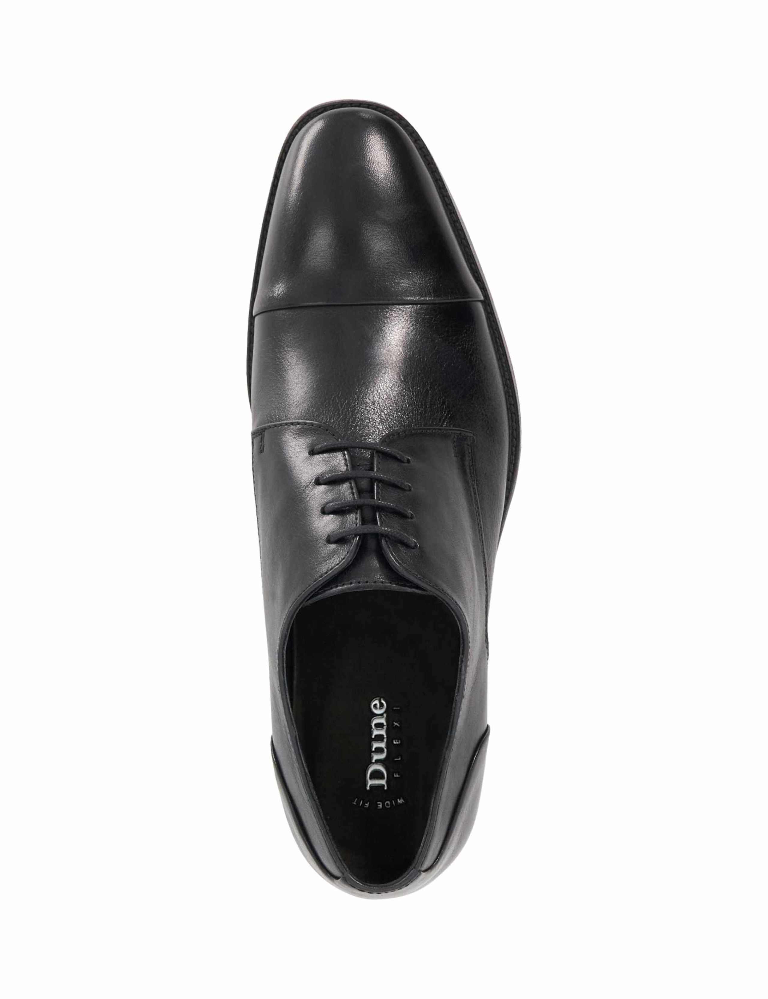 Wide Fit Leather Derby Shoes 2 of 5