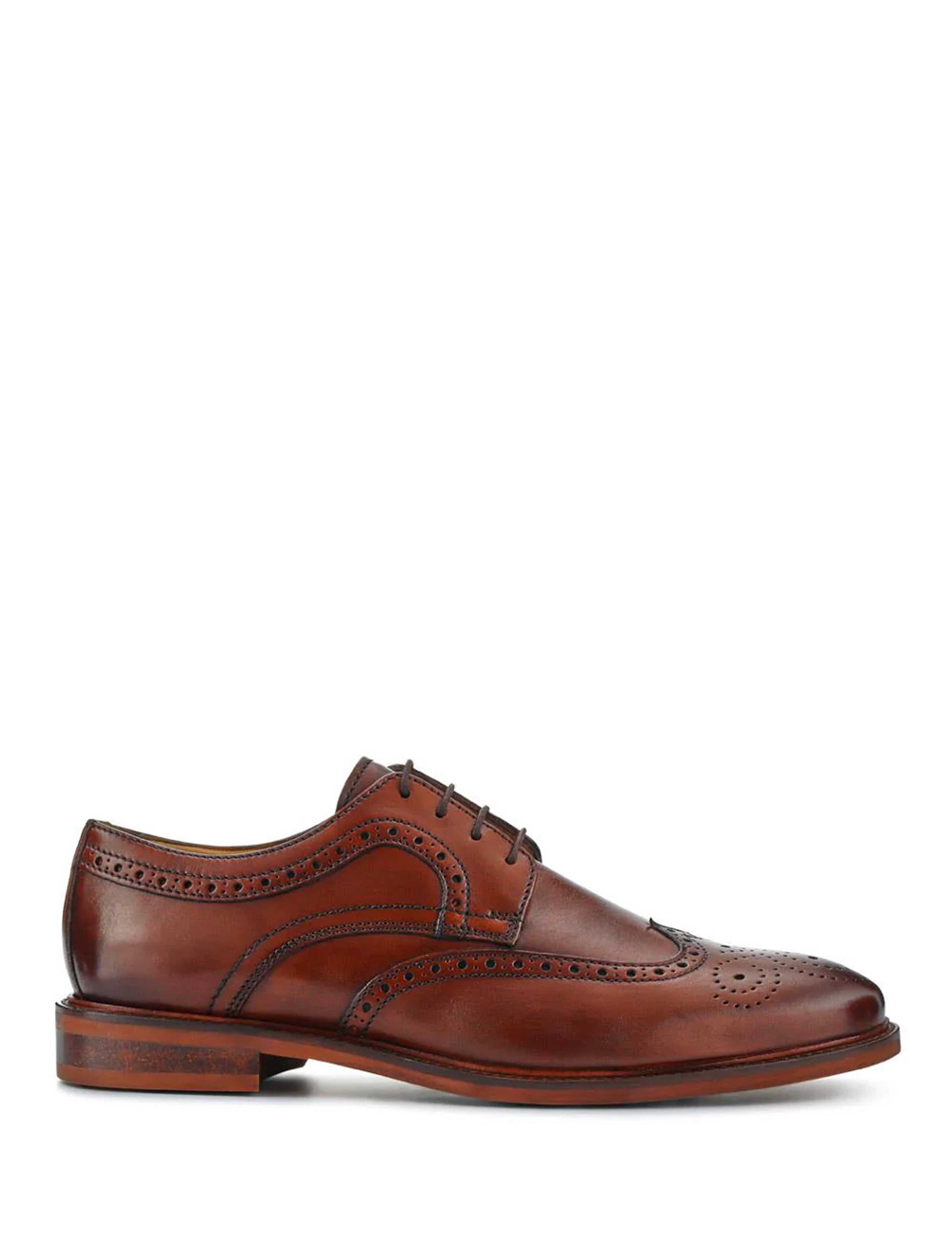 Wide Fit Leather Brogues 2 of 6