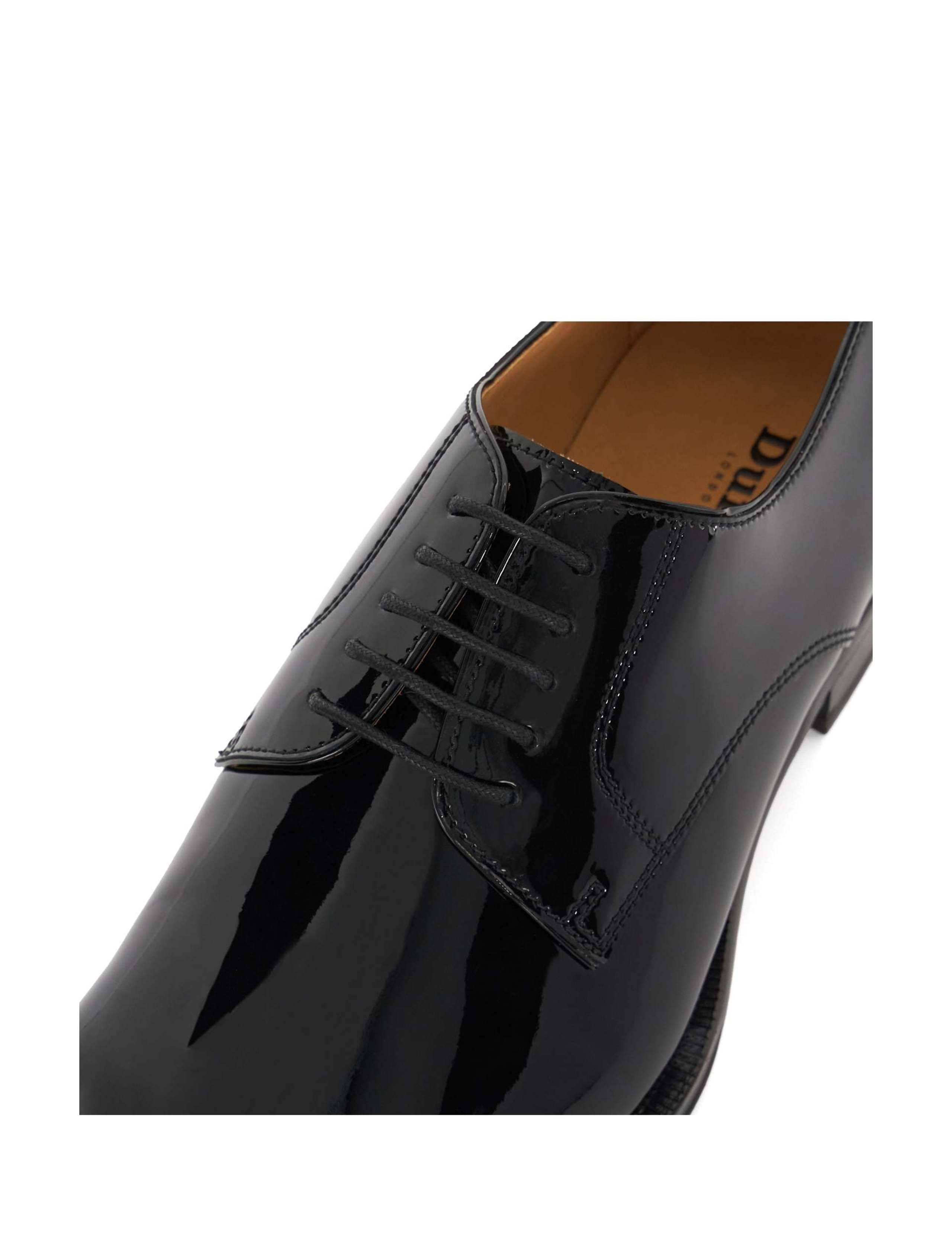 Wide Fit Leather Slip-On Derby Shoes 5 of 5