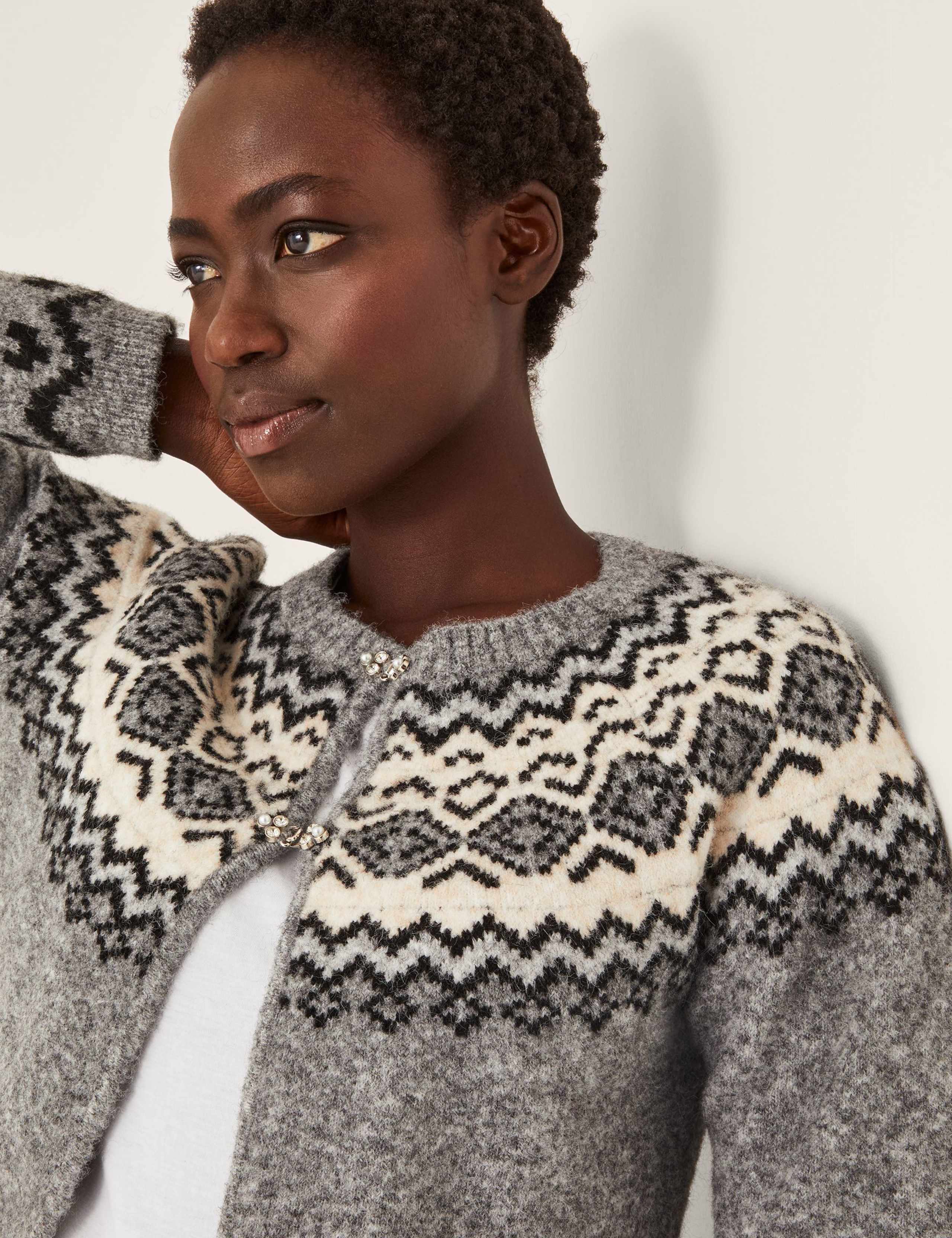 Fair Isle Cardigan 5 of 5