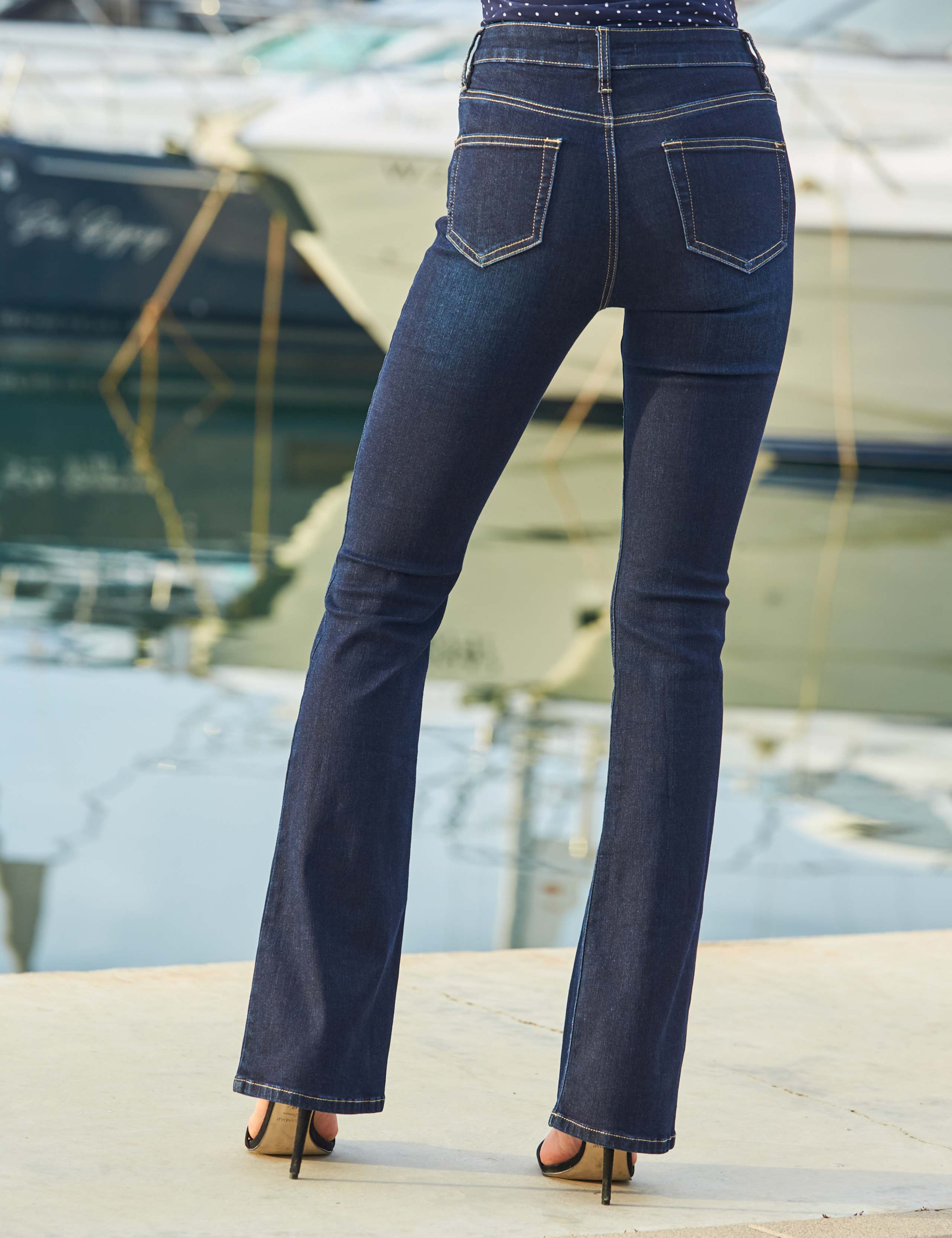 High Waisted Flared Jeans 8 of 8