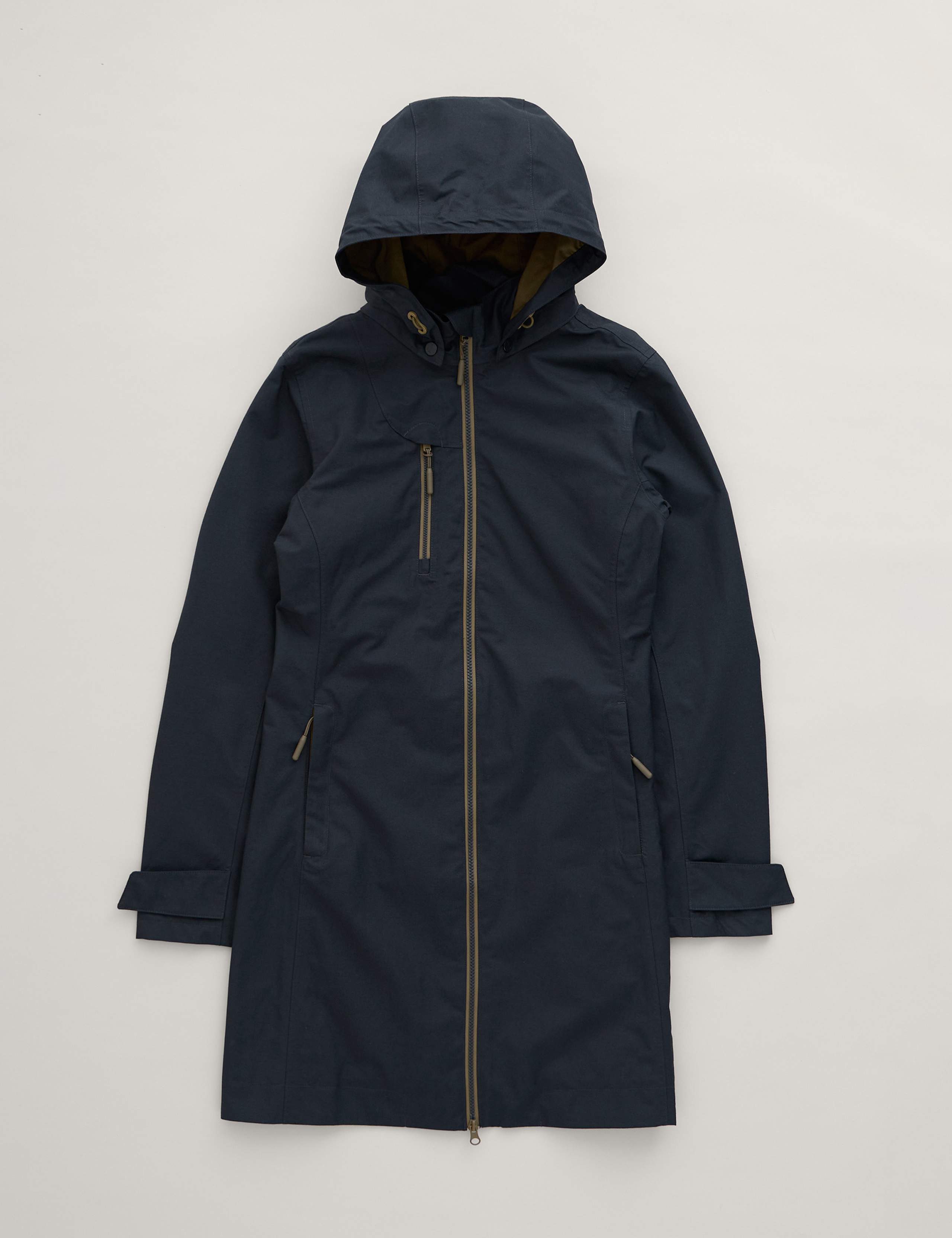 Waterproof Cotton Rich Longline Raincoat 2 of 6