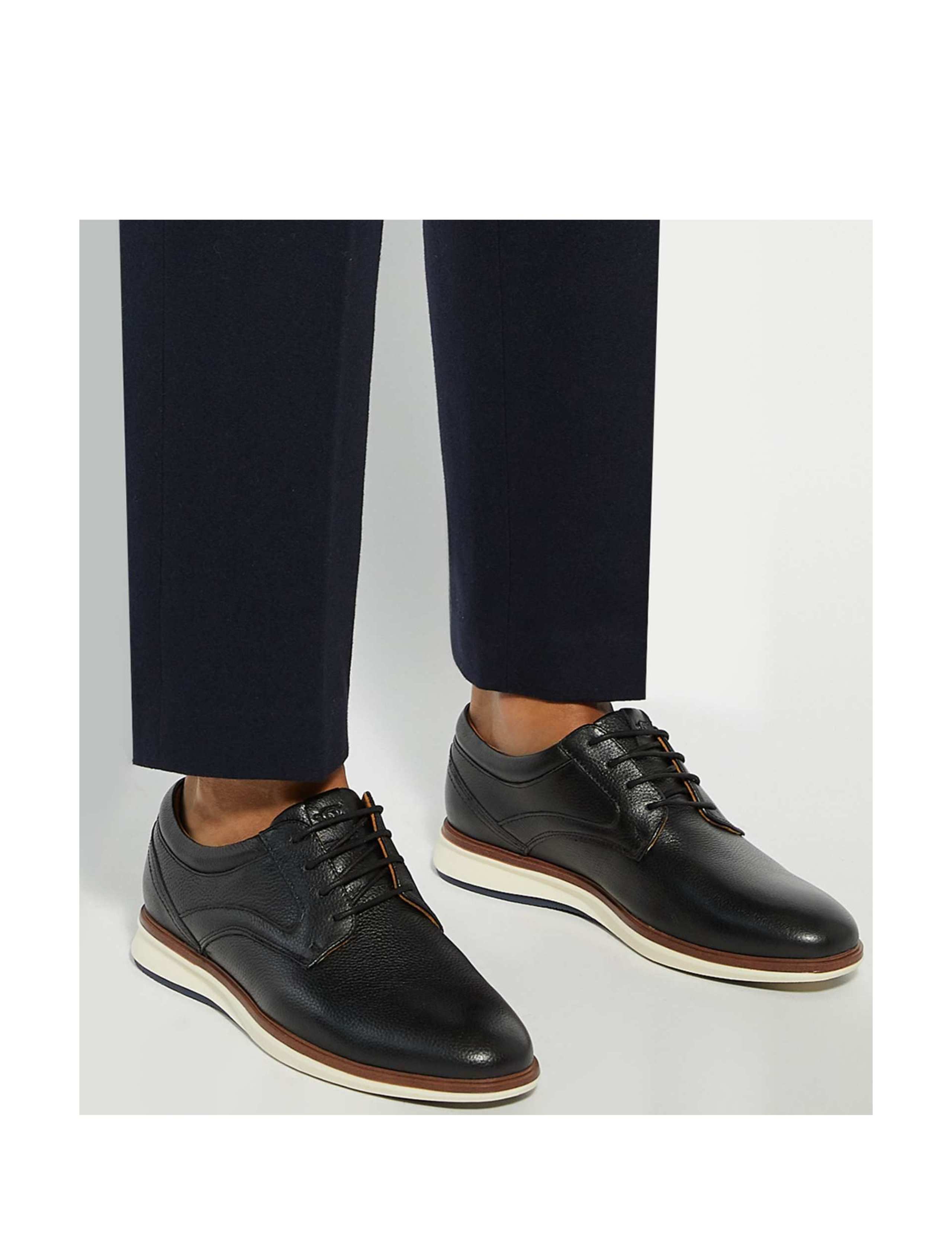 Leather Hybrid Sole Derby Shoes 2 of 6