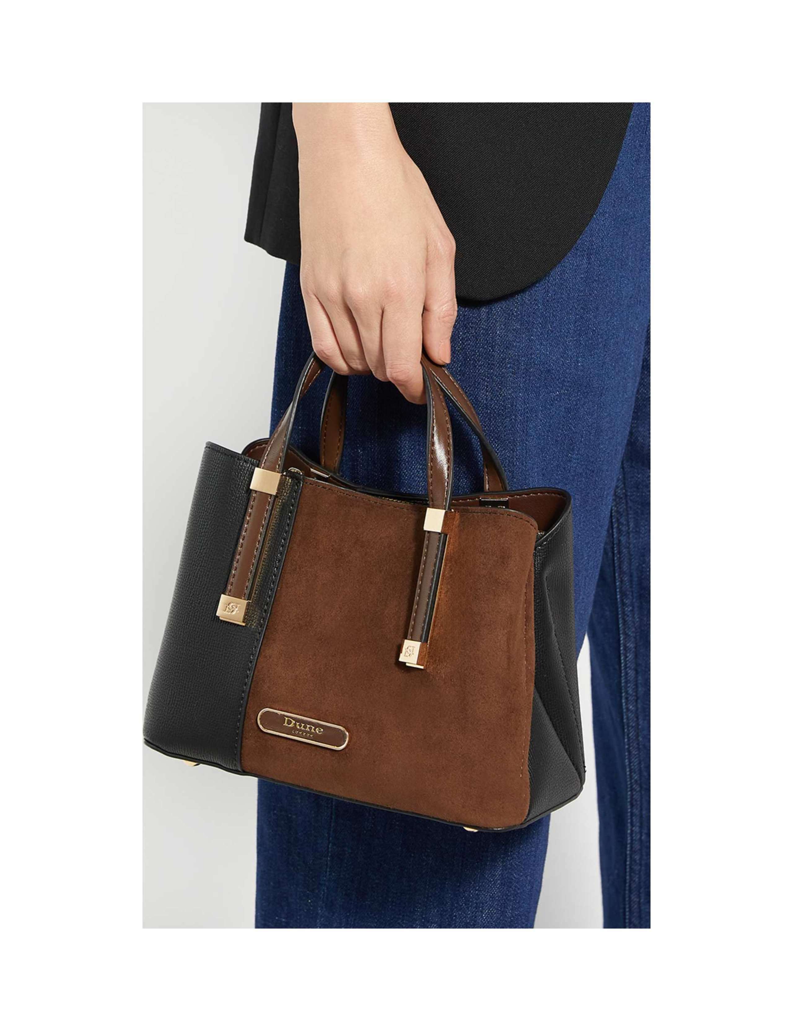 Suede Mini Tote Bag 2 of 6