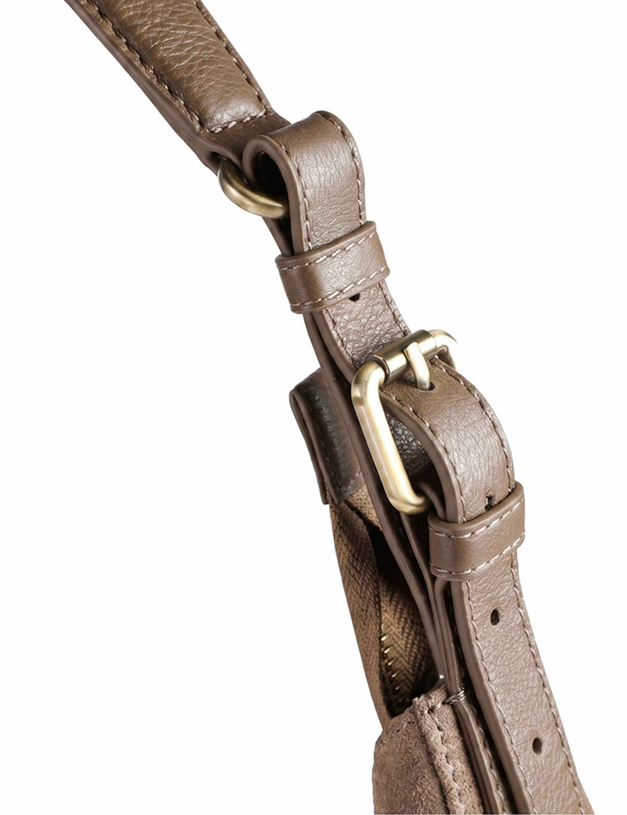 Leather Round Shoulder Bag 6 of 6