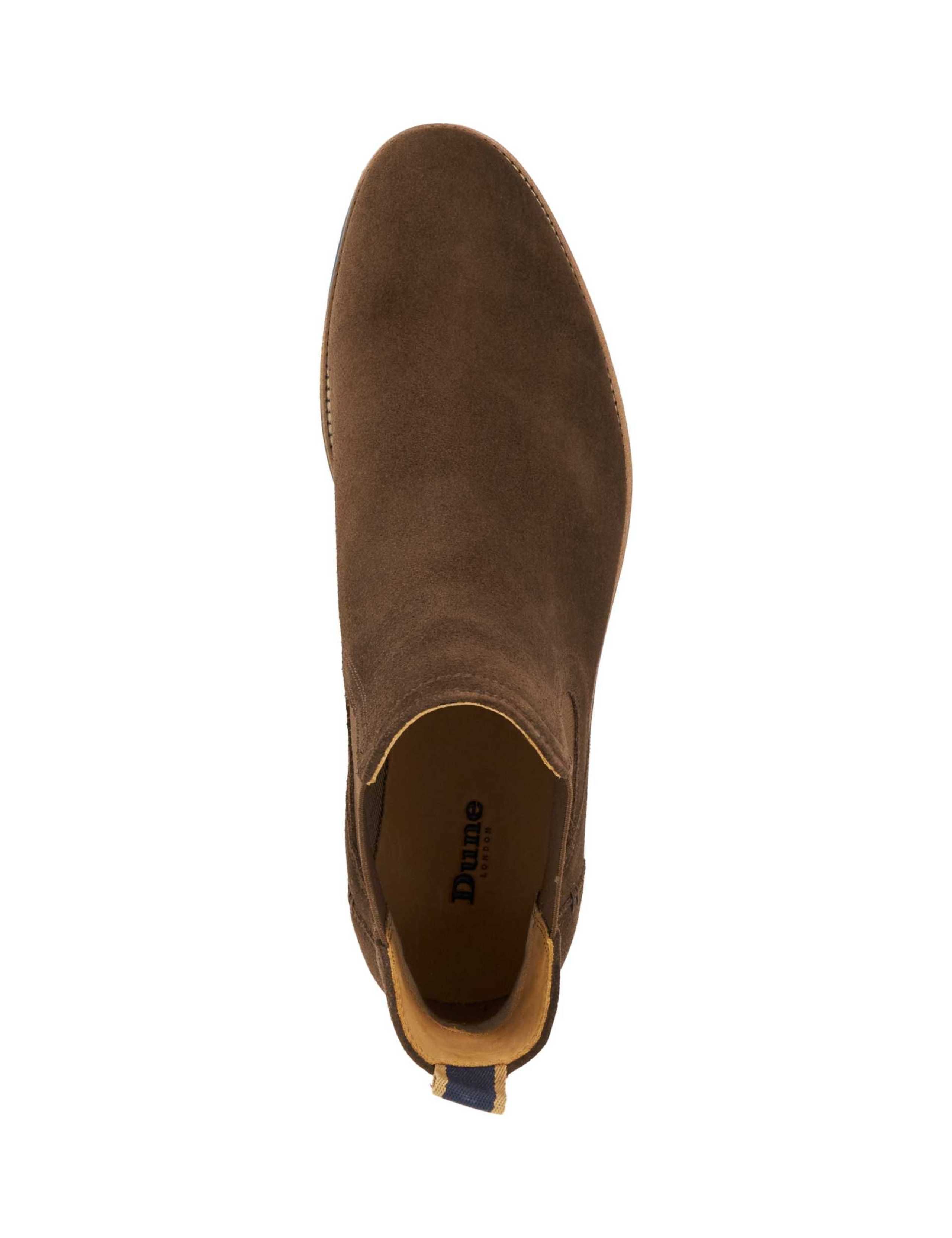 Wide Fit Suede Contrast Sole Chelsea Boots 2 of 5