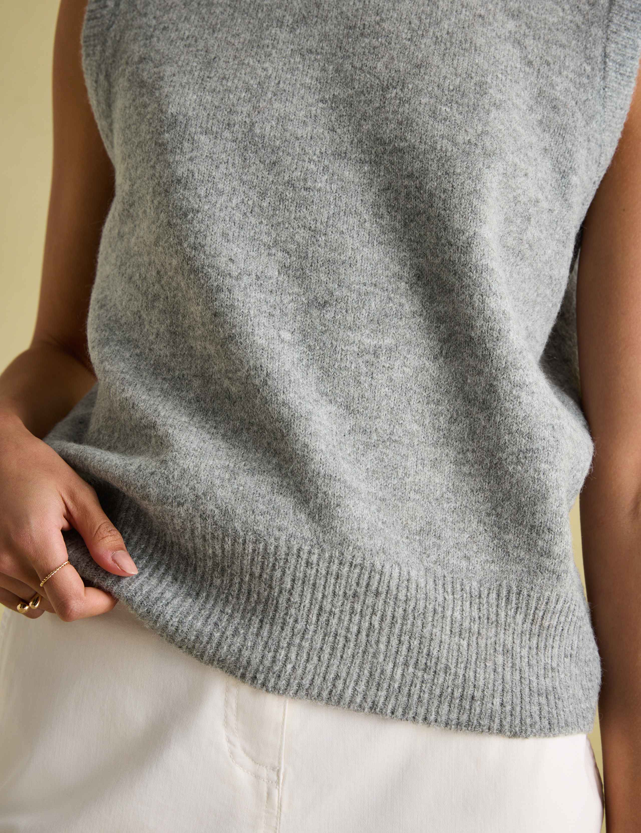 Ribbed Knitted Vest 4 of 5