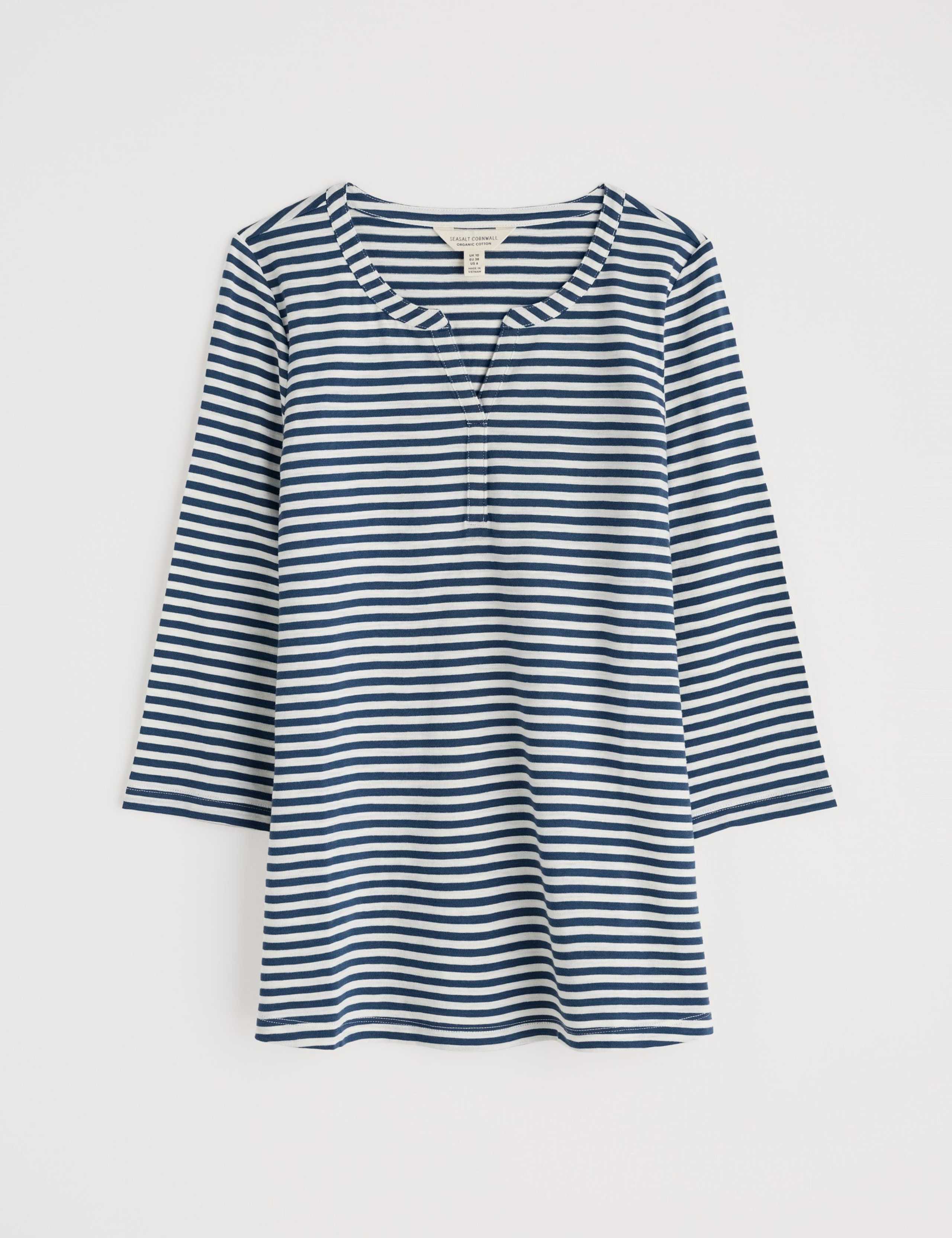 Pure Cotton Striped Top 2 of 5