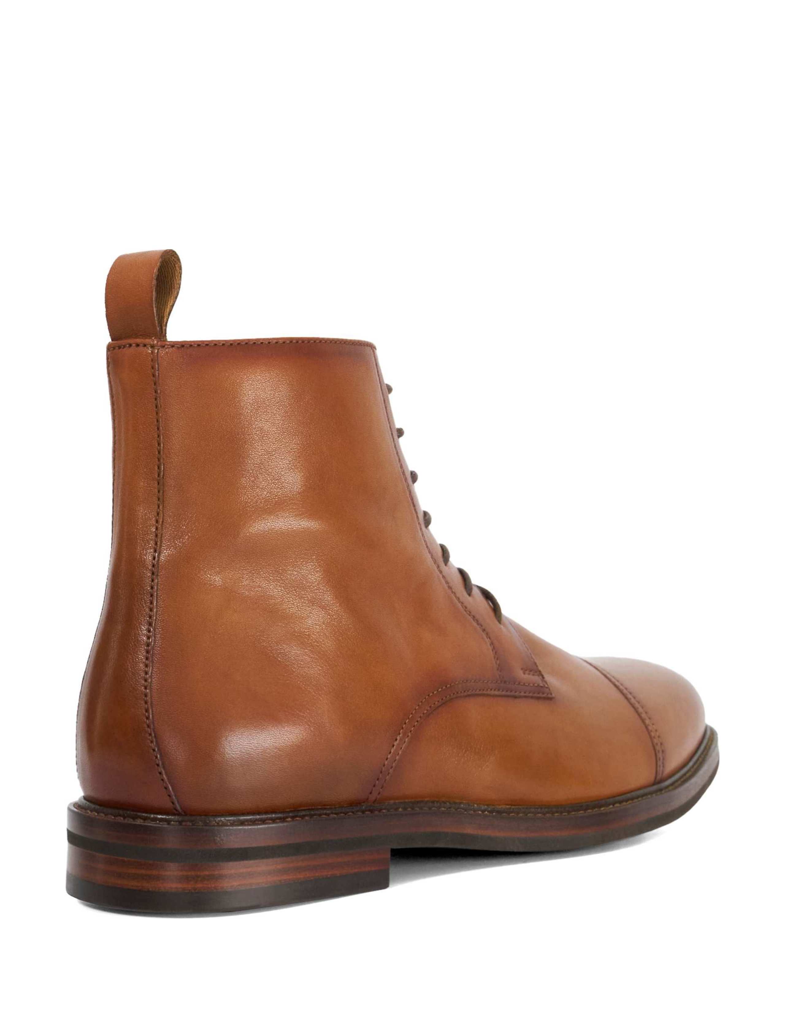 Wide Fit Leather Casual Boots 3 of 5