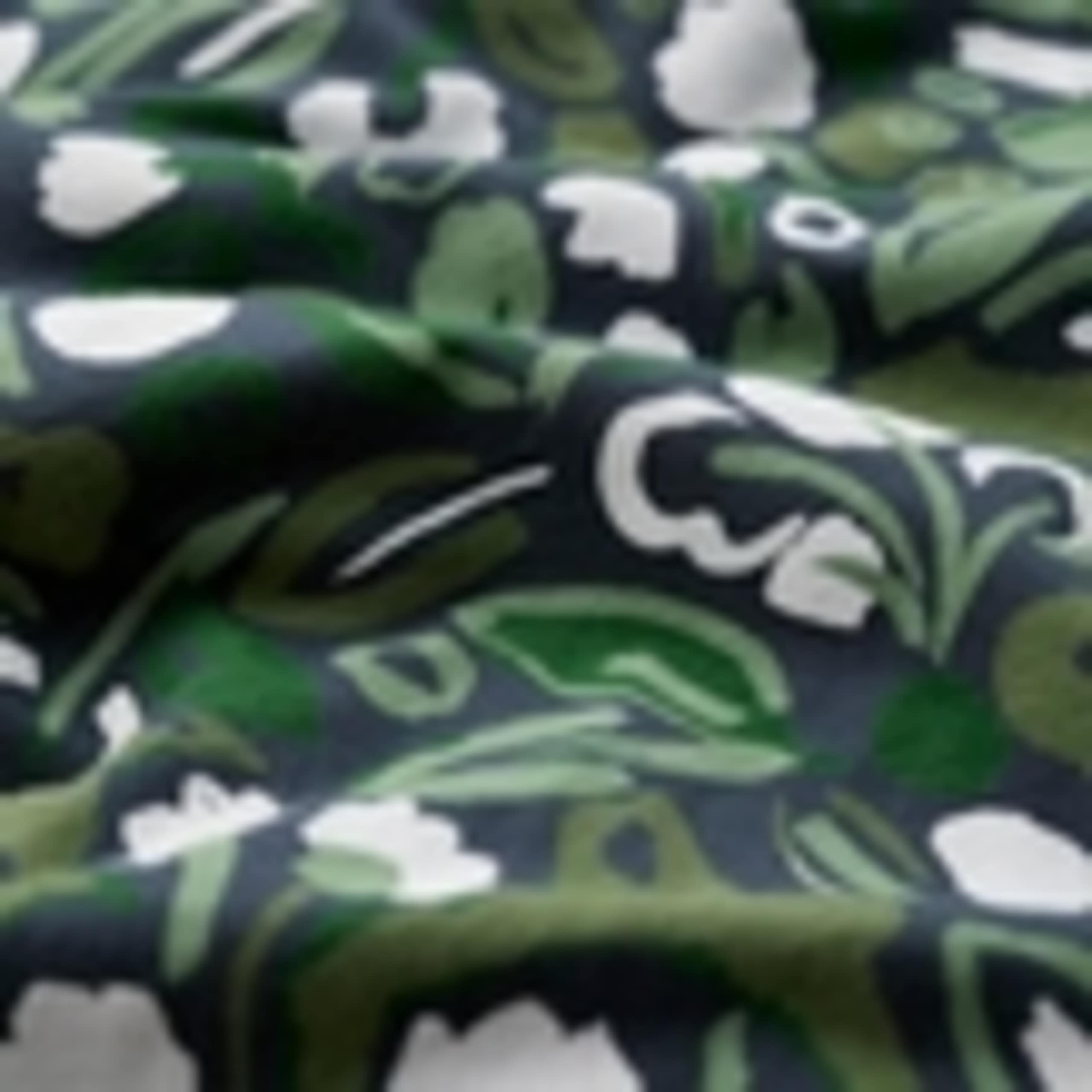 Cotton Rich Floral Midi Waisted Dress 5 of 5