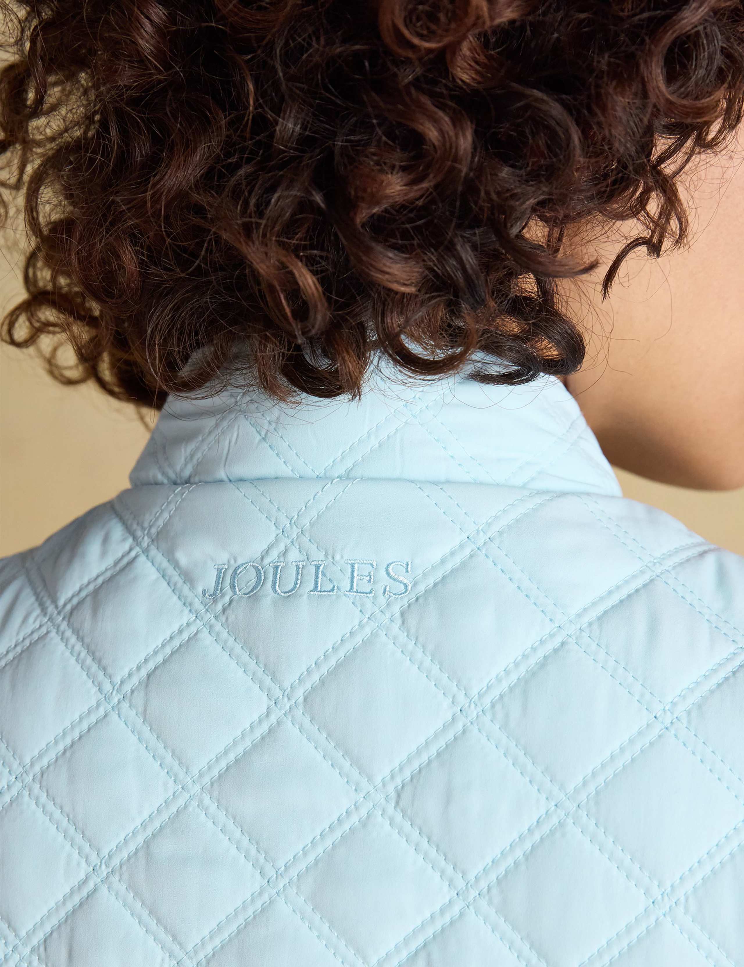 Showerproof Quilted Zip Through Gilet 7 of 9