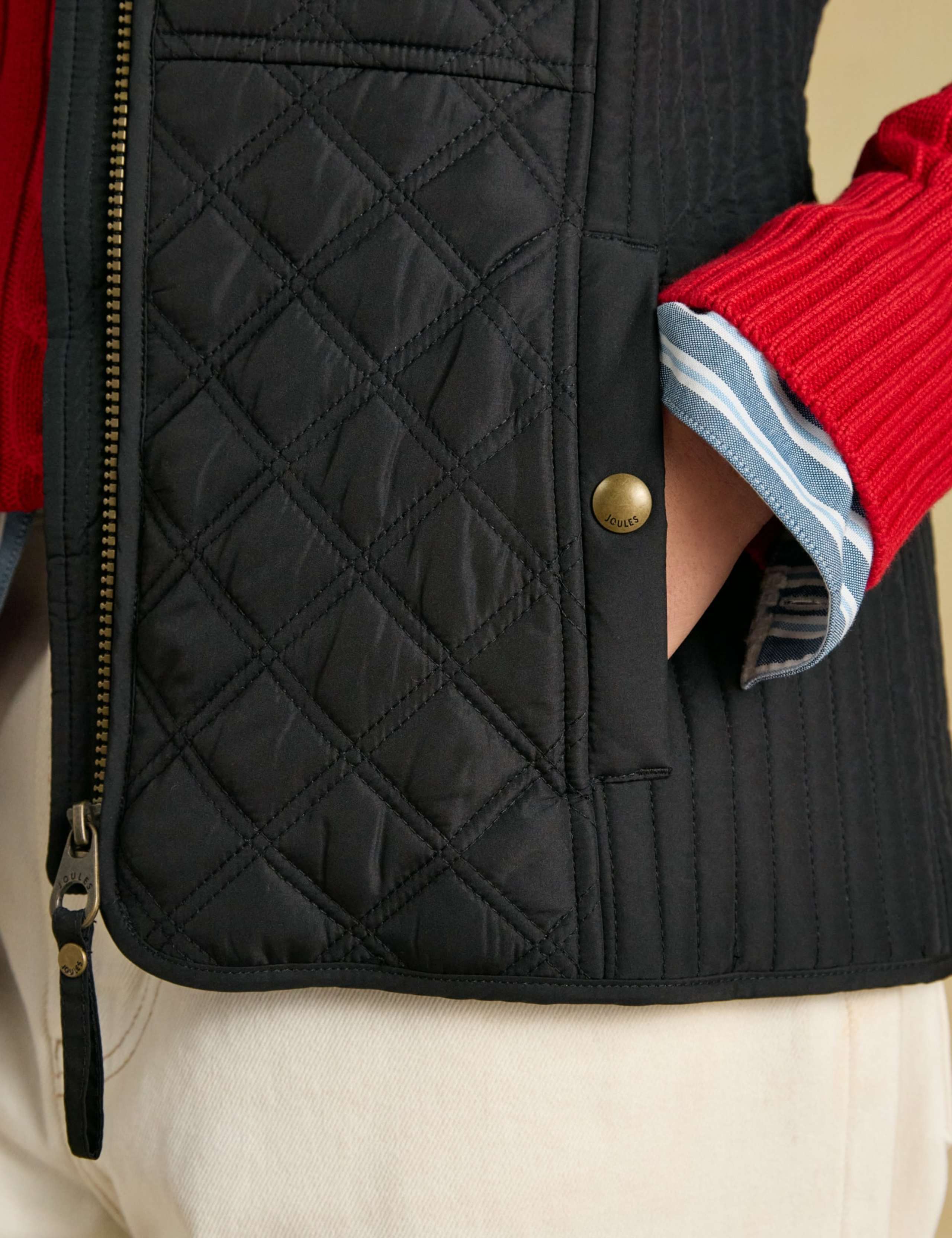 Showerproof Quilted Zip Through Gilet 3 of 7